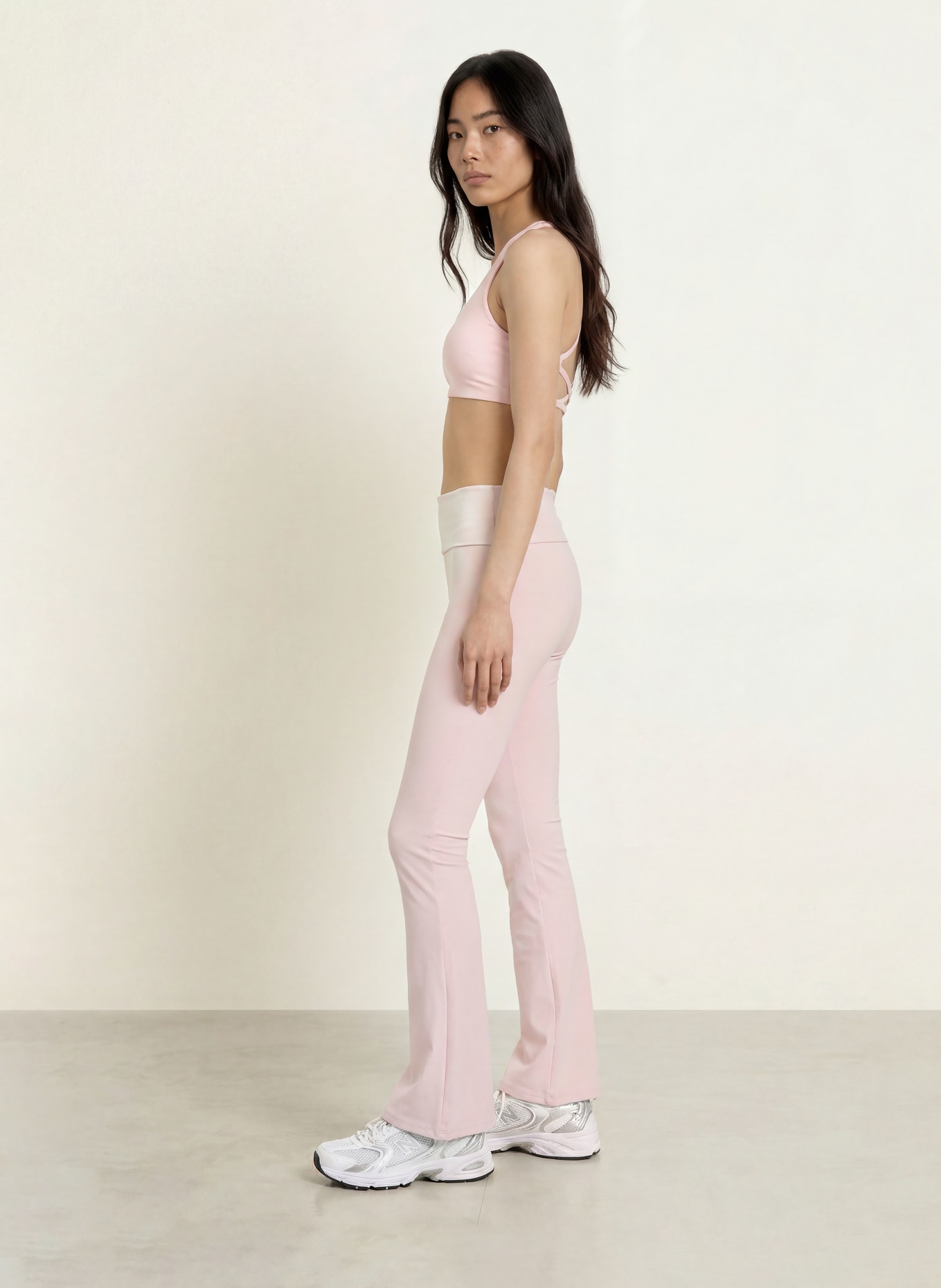 NEO NOIR ULIANNA leggings: LIGHT PINK