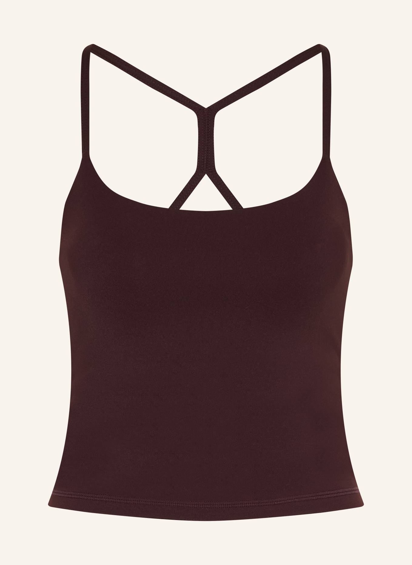 NEO NOIR Top TIRRI: DARK RED