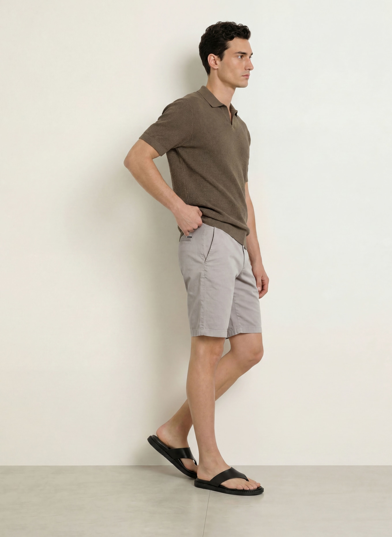 HILTL Shorts: GRAU