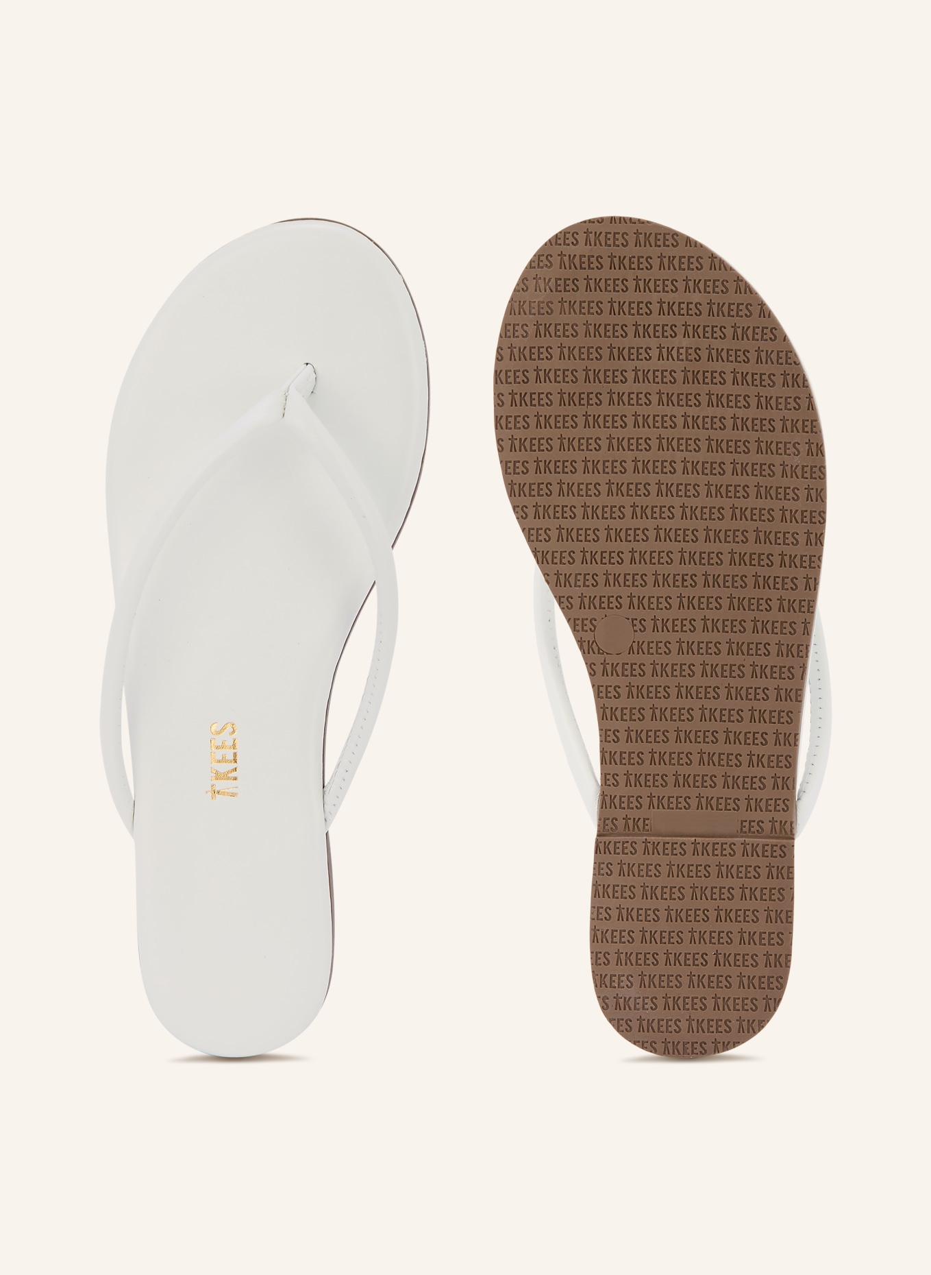 TKEES Zehentrenner TUBULAR: WEISS
