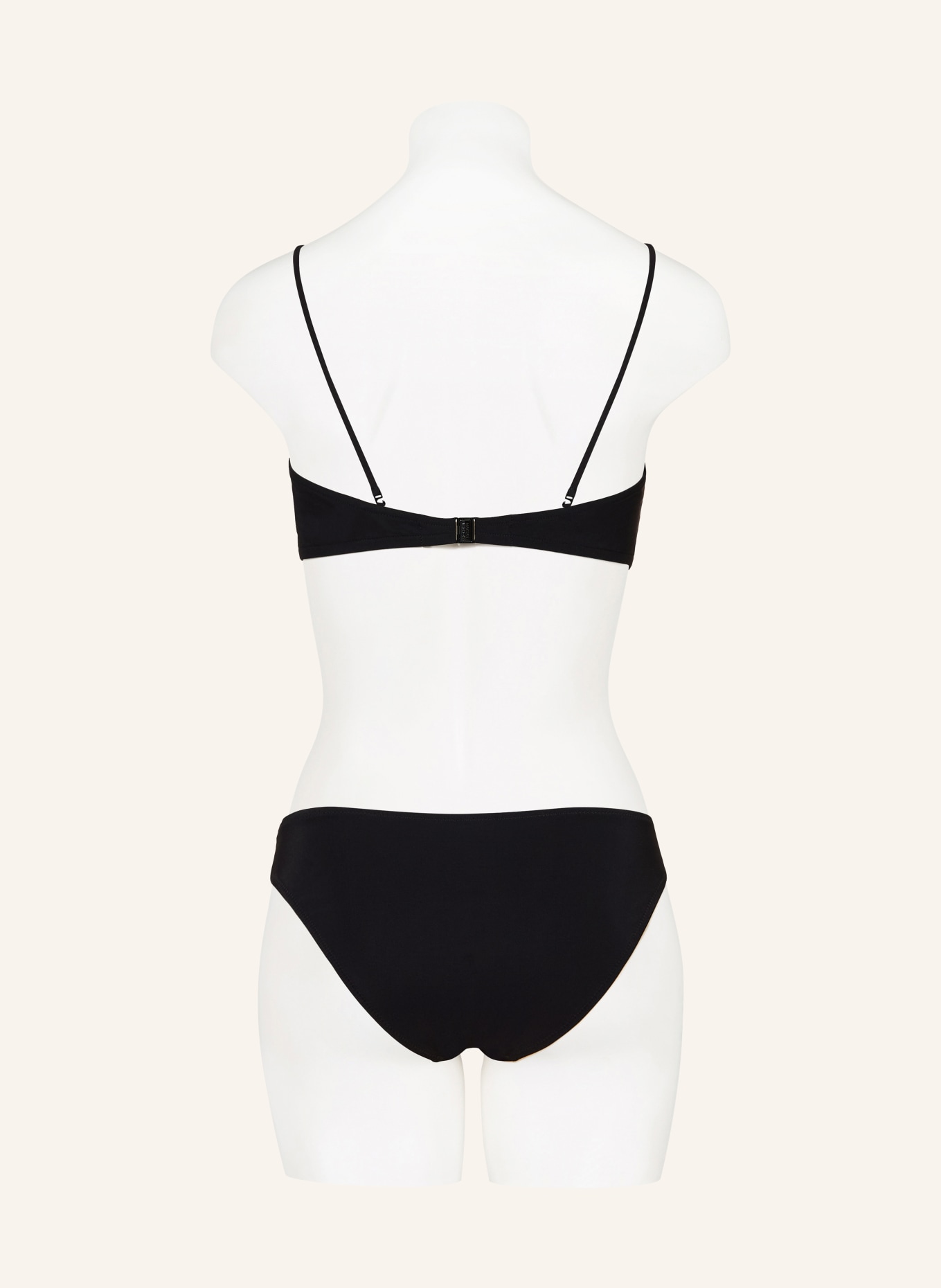 MARYAN MEHLHORN Bandeau-Bikini-Top J LUMENIA: SCHWARZ