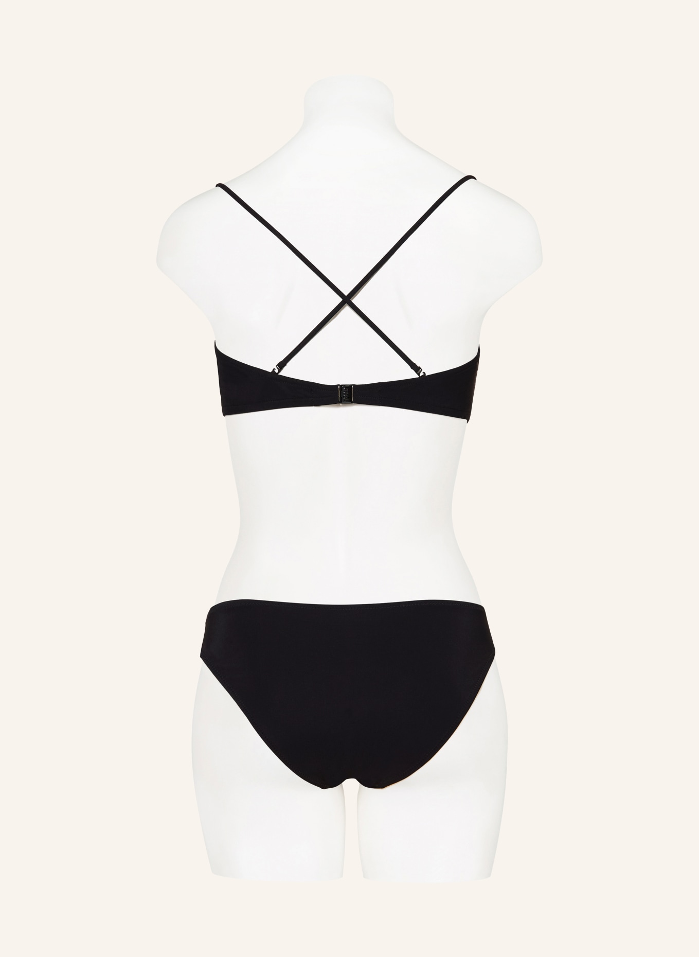 MARYAN MEHLHORN Bandeau-Bikini-Top J LUMENIA: SCHWARZ