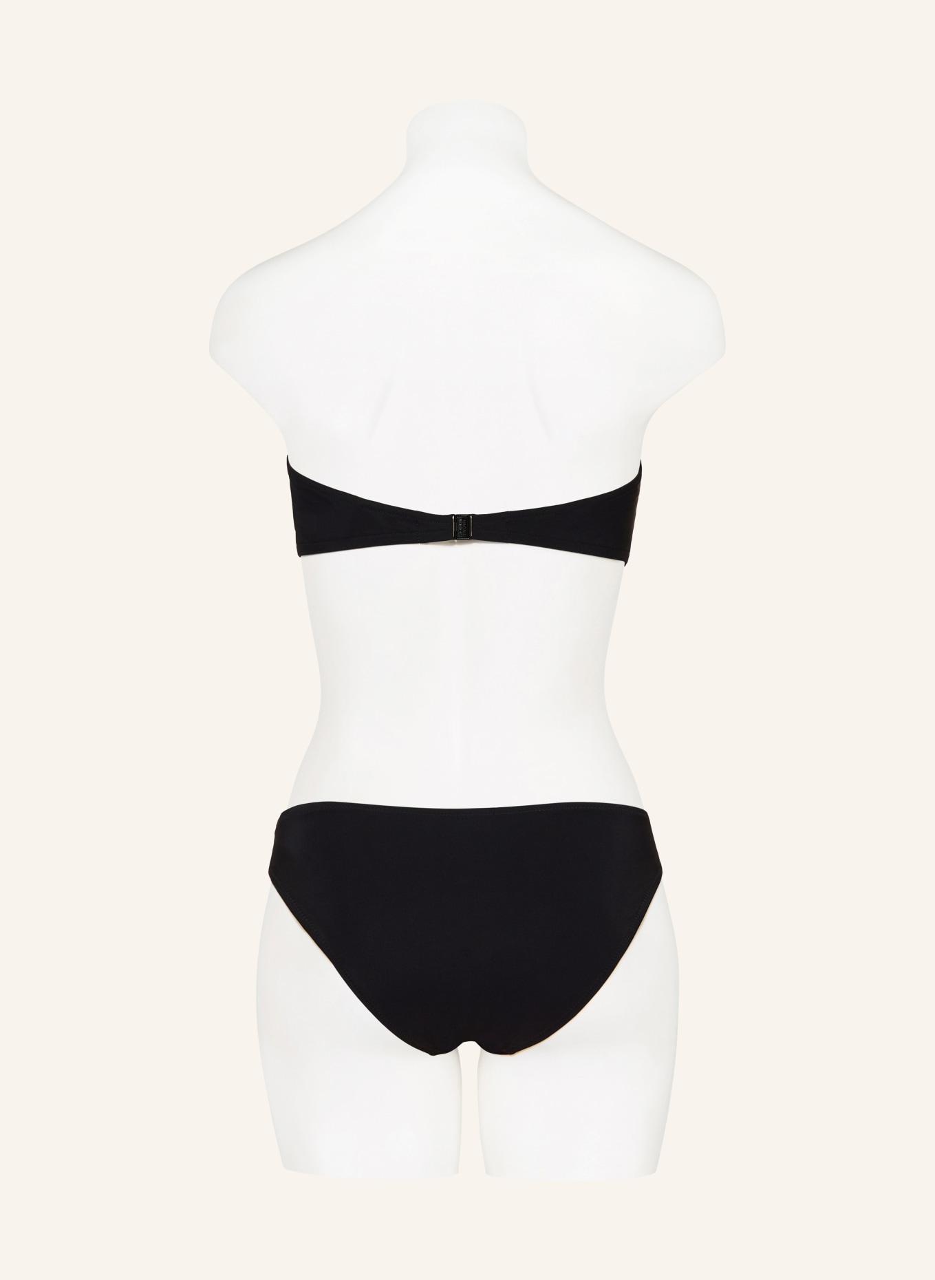 MARYAN MEHLHORN Bandeau-Bikini-Top J LUMENIA: SCHWARZ