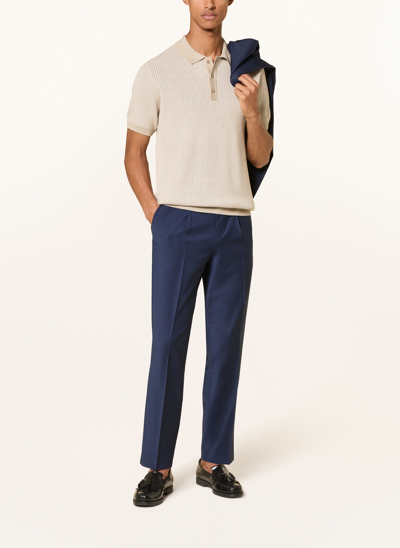 JOOP! RENNET Regular Fit Suit Trousers: 410 Navy 410