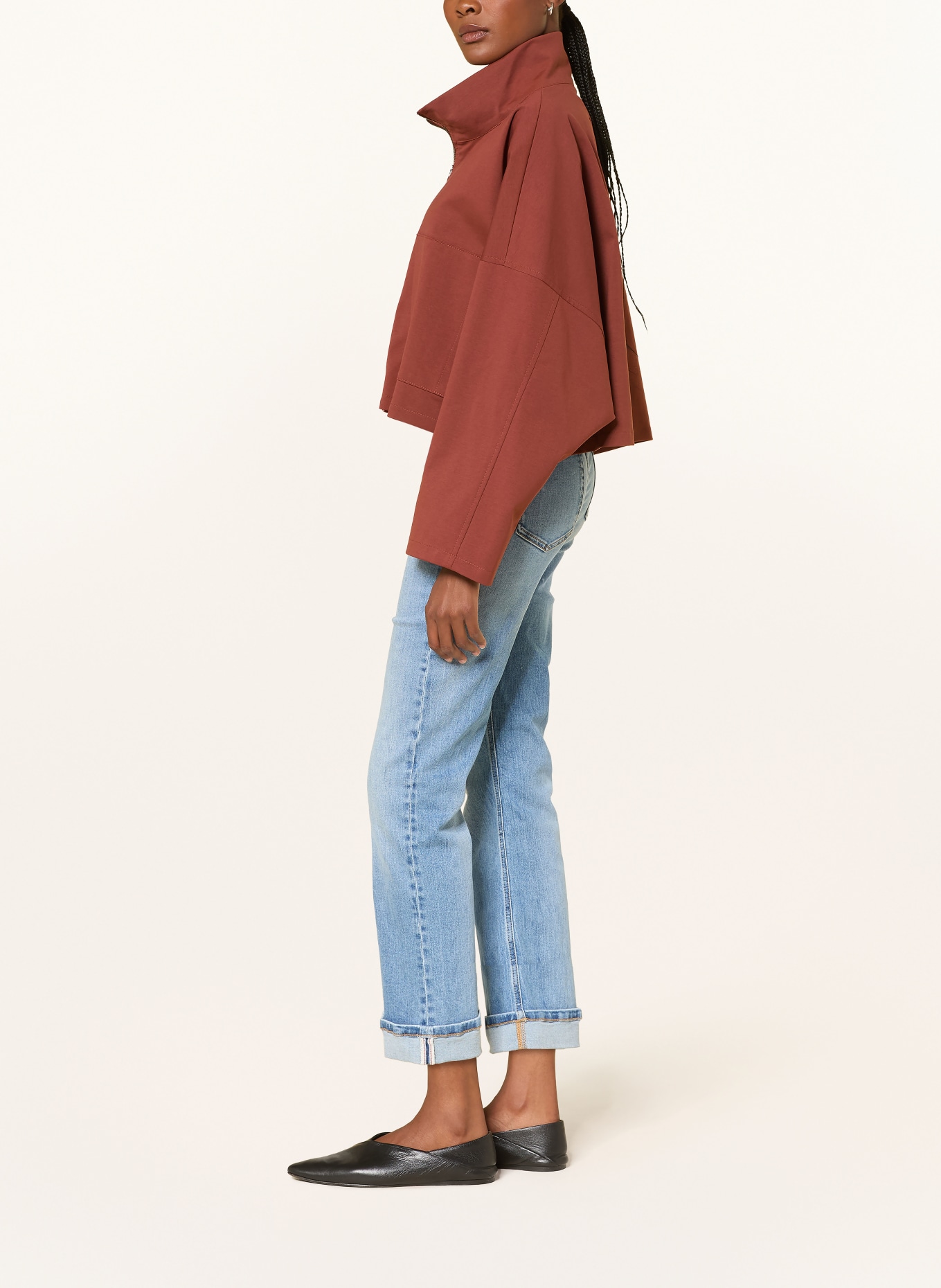 DRYKORN Blugi bootcut DULY: 3500 ALBASTRU
