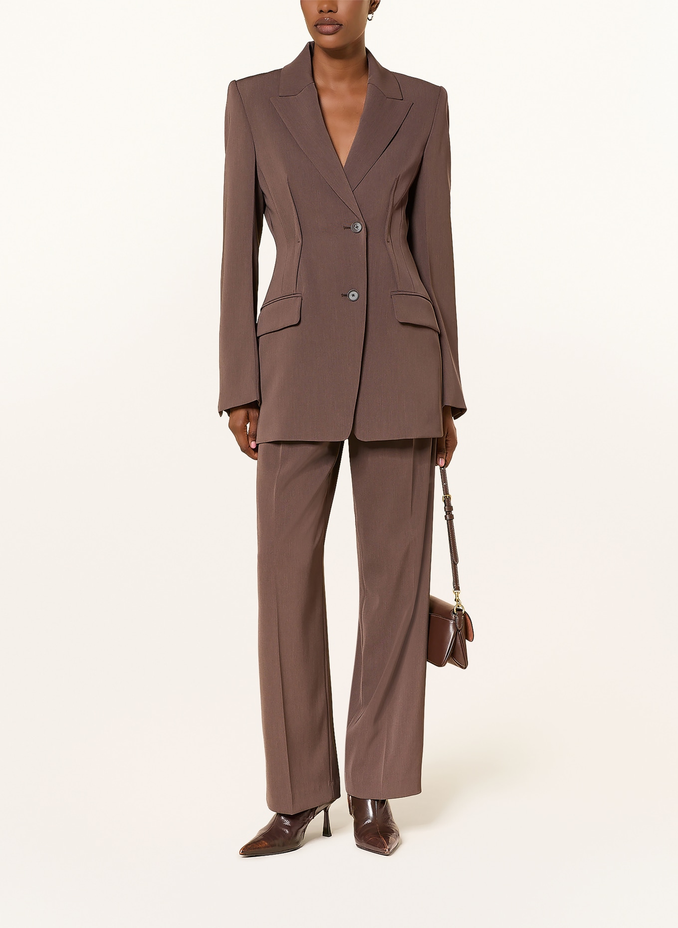 DRYKORN Marlenehose ADUCT: BRAUN