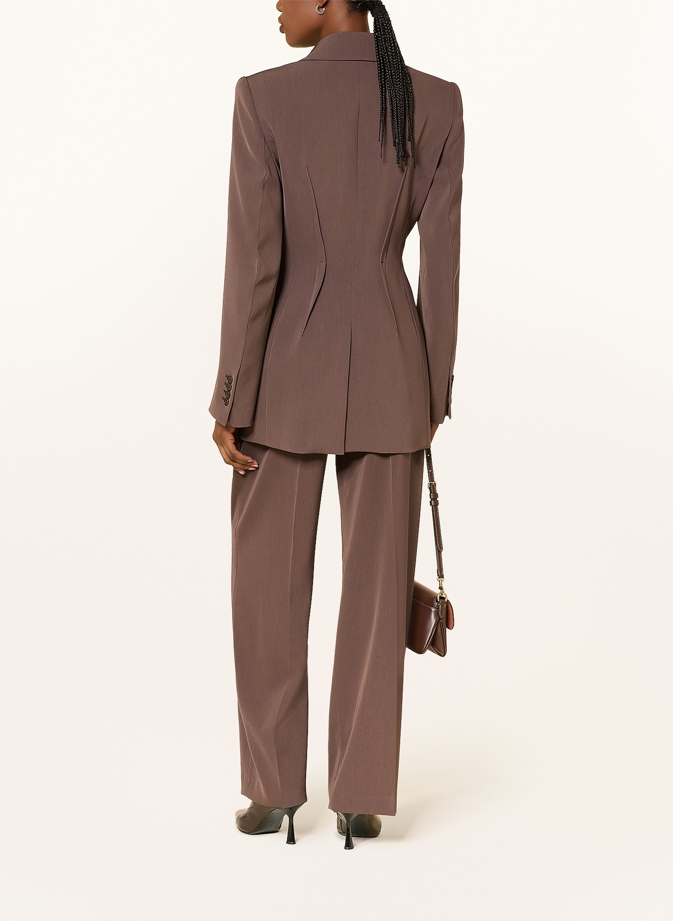 DRYKORN Marlenehose ADUCT: BRAUN