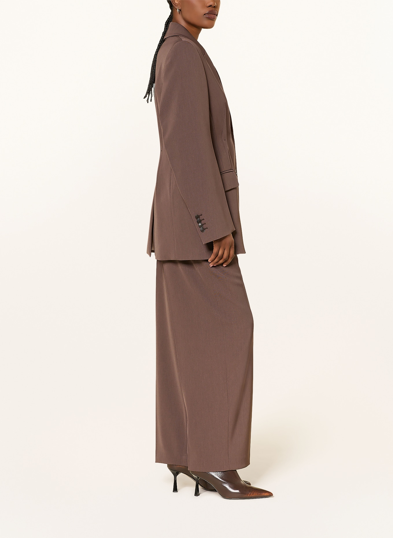 DRYKORN Marlenehose ADUCT: BRAUN