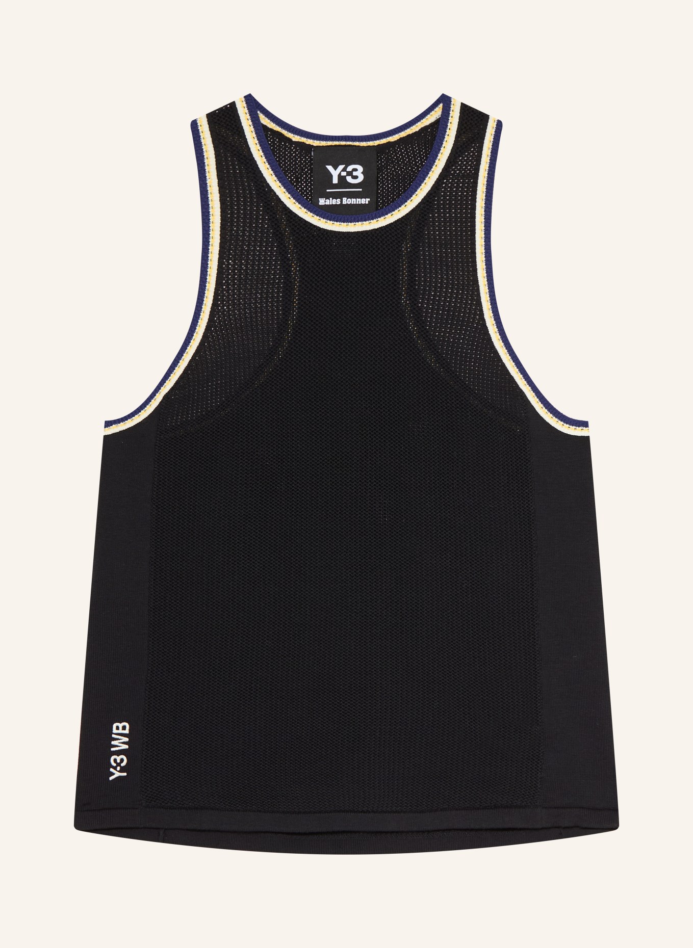 Y-3 Knit Top WB Y3: BLACK