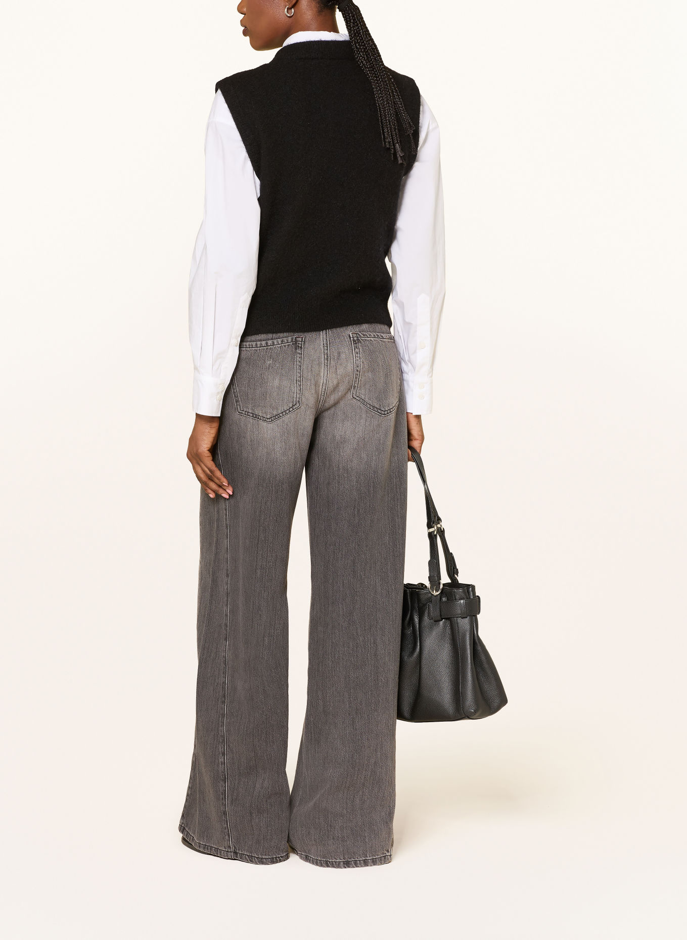 RAFFAELLO ROSSI Wide Leg Jeans SENA: 960 GRAU