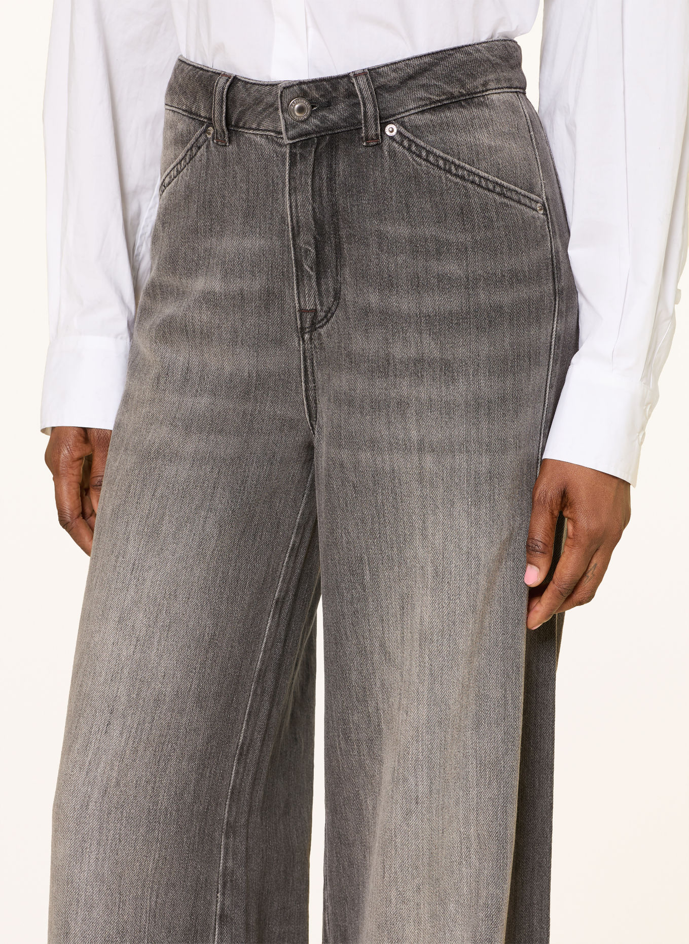 RAFFAELLO ROSSI Wide Leg Jeans SENA: 960 GRAU