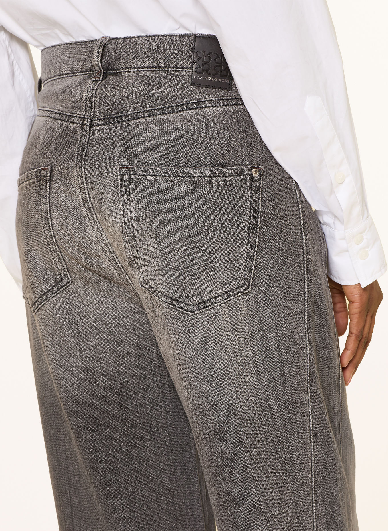 RAFFAELLO ROSSI Wide Leg Jeans SENA: 960 GRAU