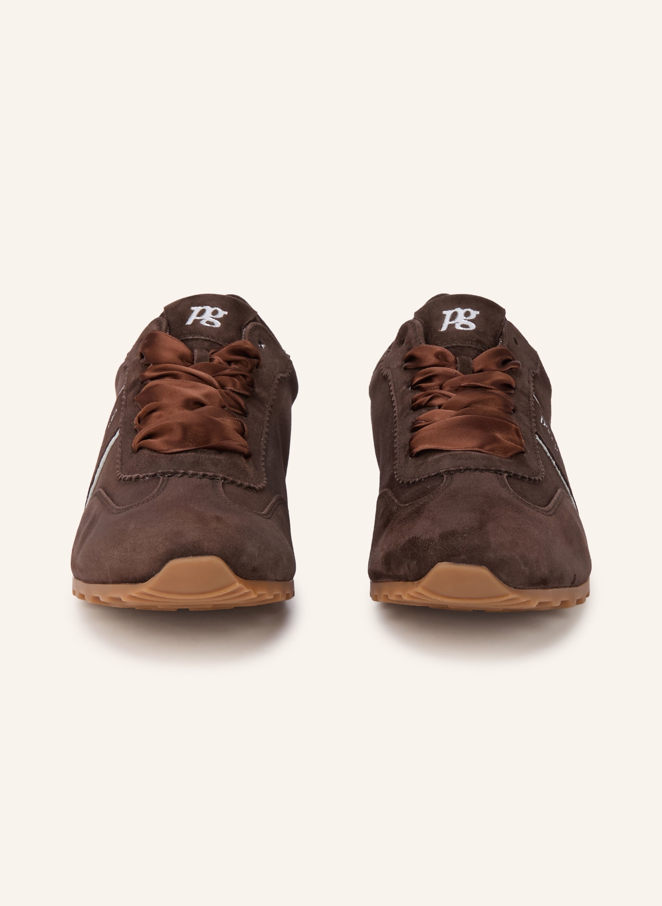 paul green Sneaker: DUNKELBRAUN / SILBER