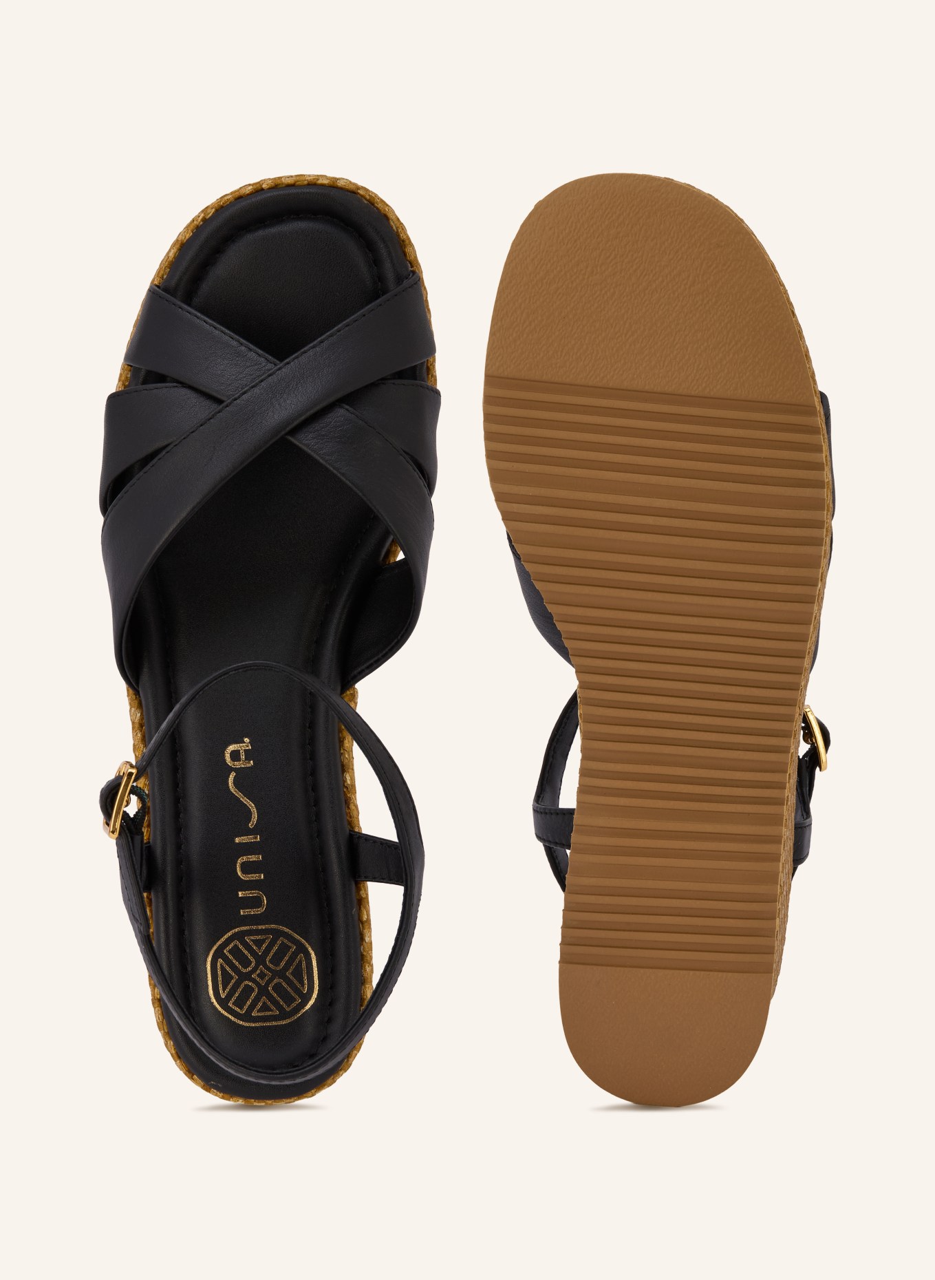 UNISA Wedges KADIAN: SCHWARZ
