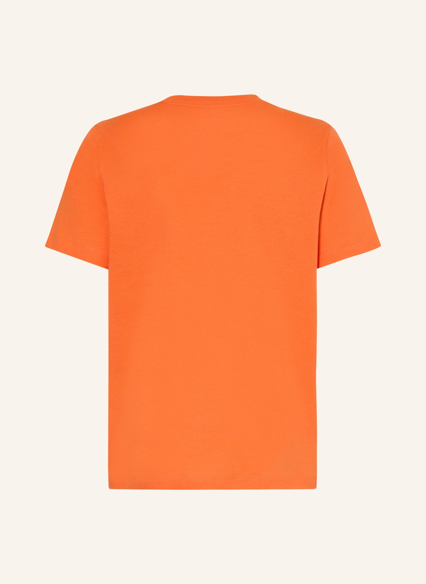 Nike T-shirt: ORANGE / WHITE