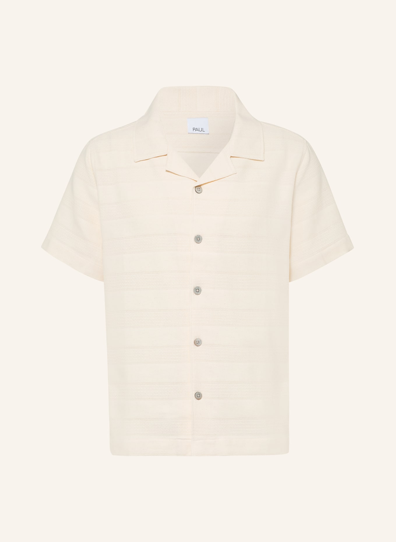 PAUL Resorthemd Comfort Fit: CREME