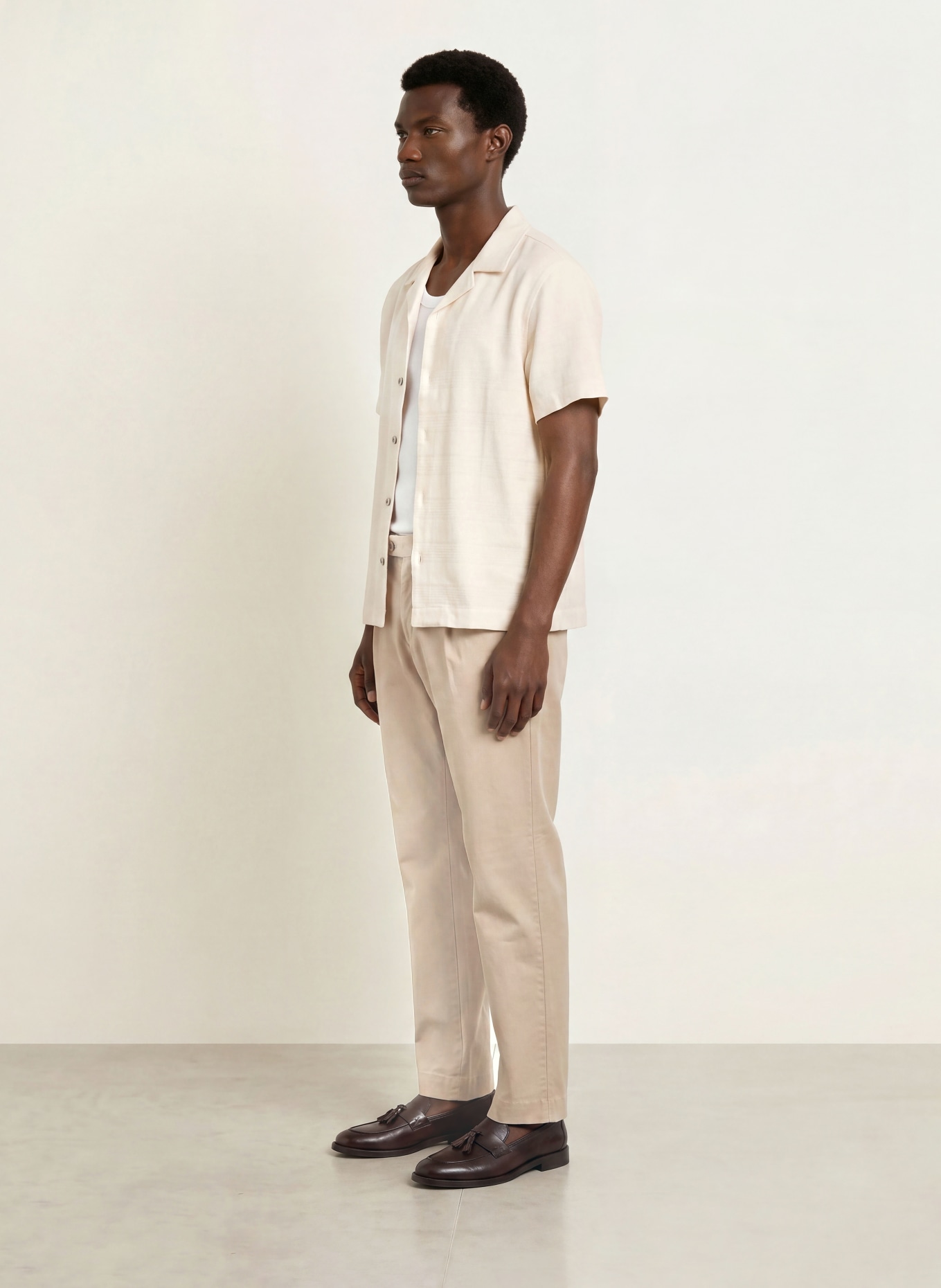 PAUL Resorthemd Comfort Fit: CREME