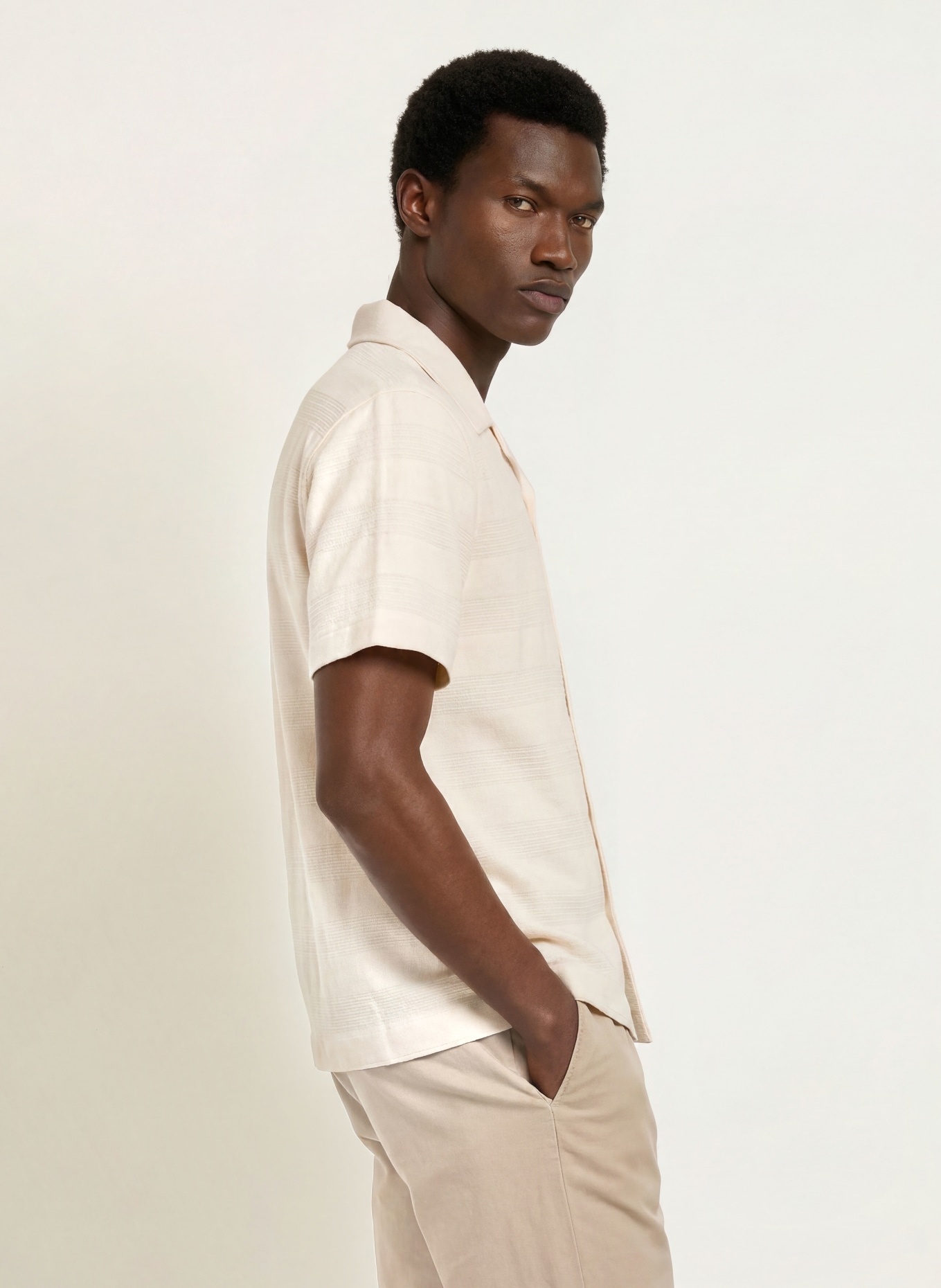 PAUL Resorthemd Comfort Fit: CREME