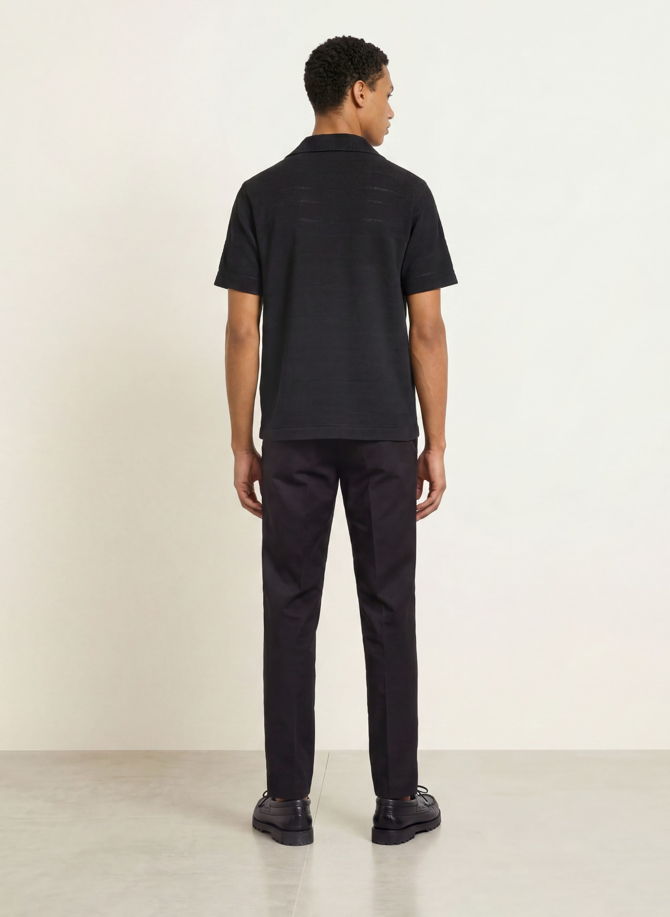 PAUL Resort shirt, Comfort Fit: BLACK