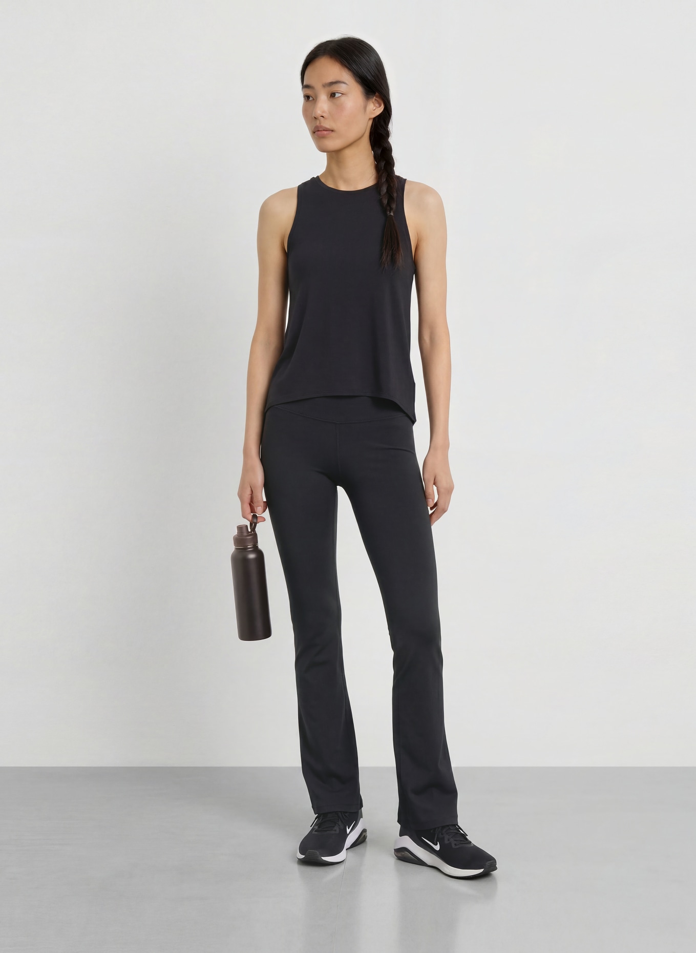Nike Tanktop ZENVY: ZWART