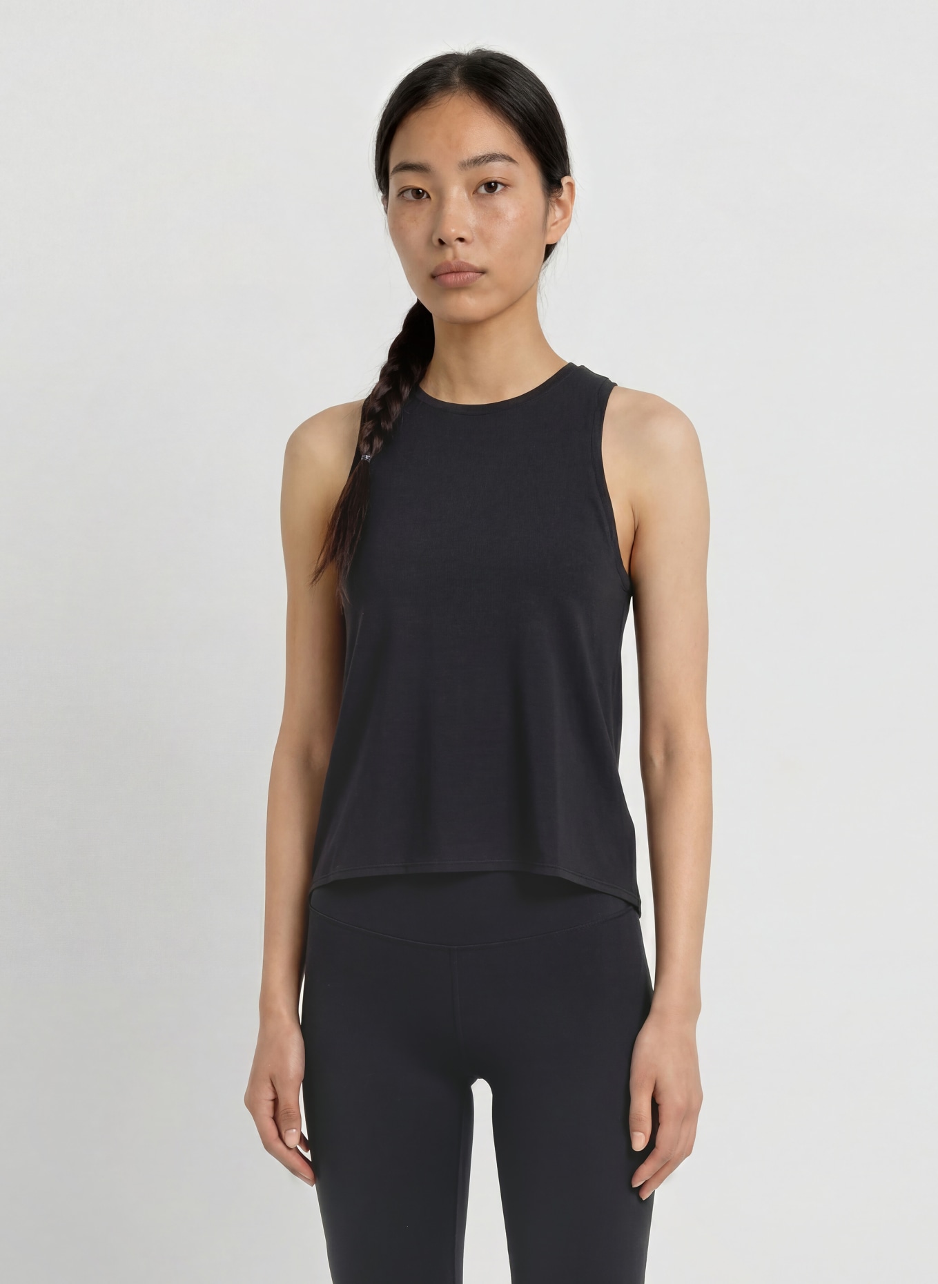 Nike Tanktop ZENVY: ZWART