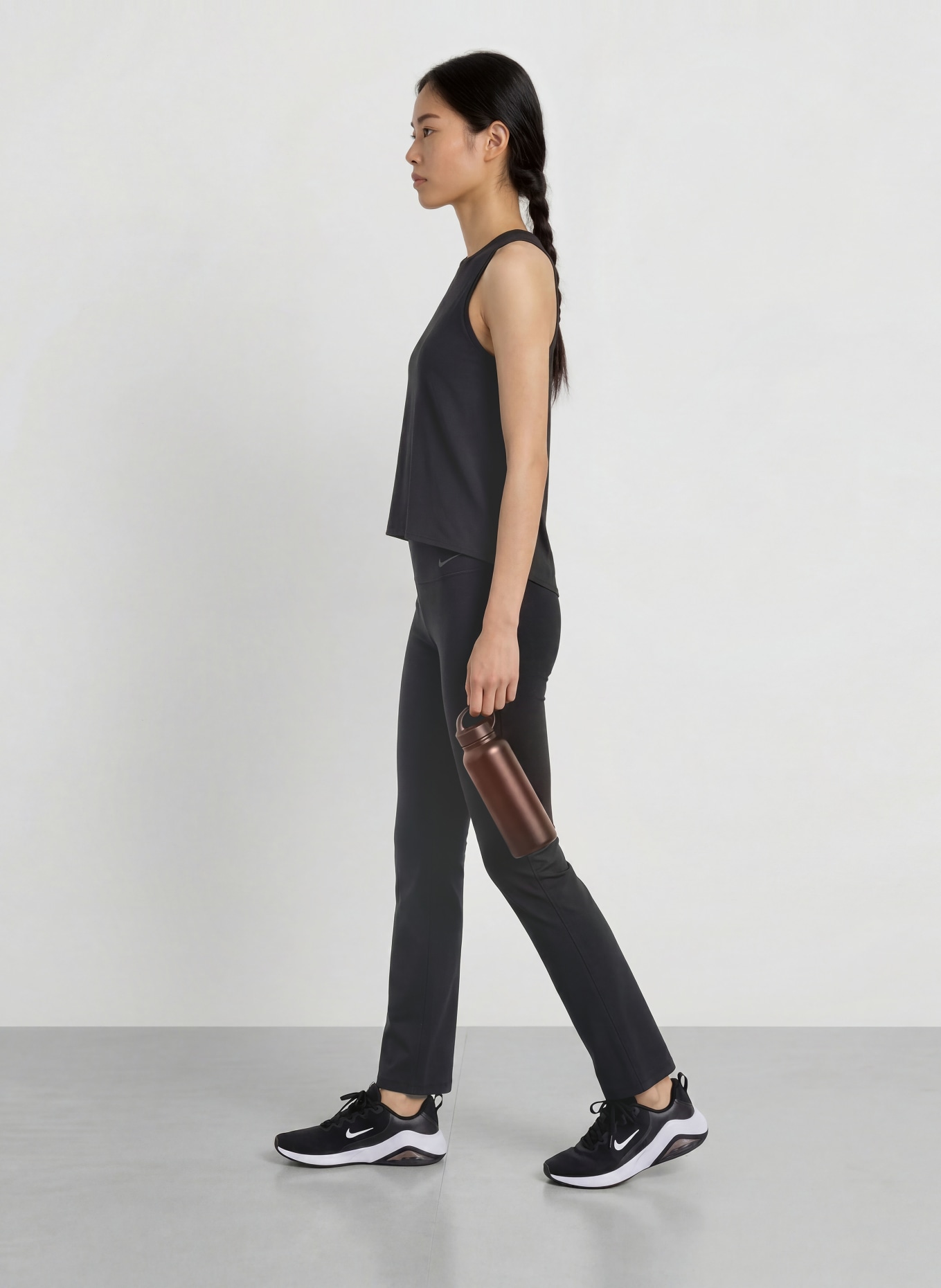 Nike Tanktop ZENVY: ZWART