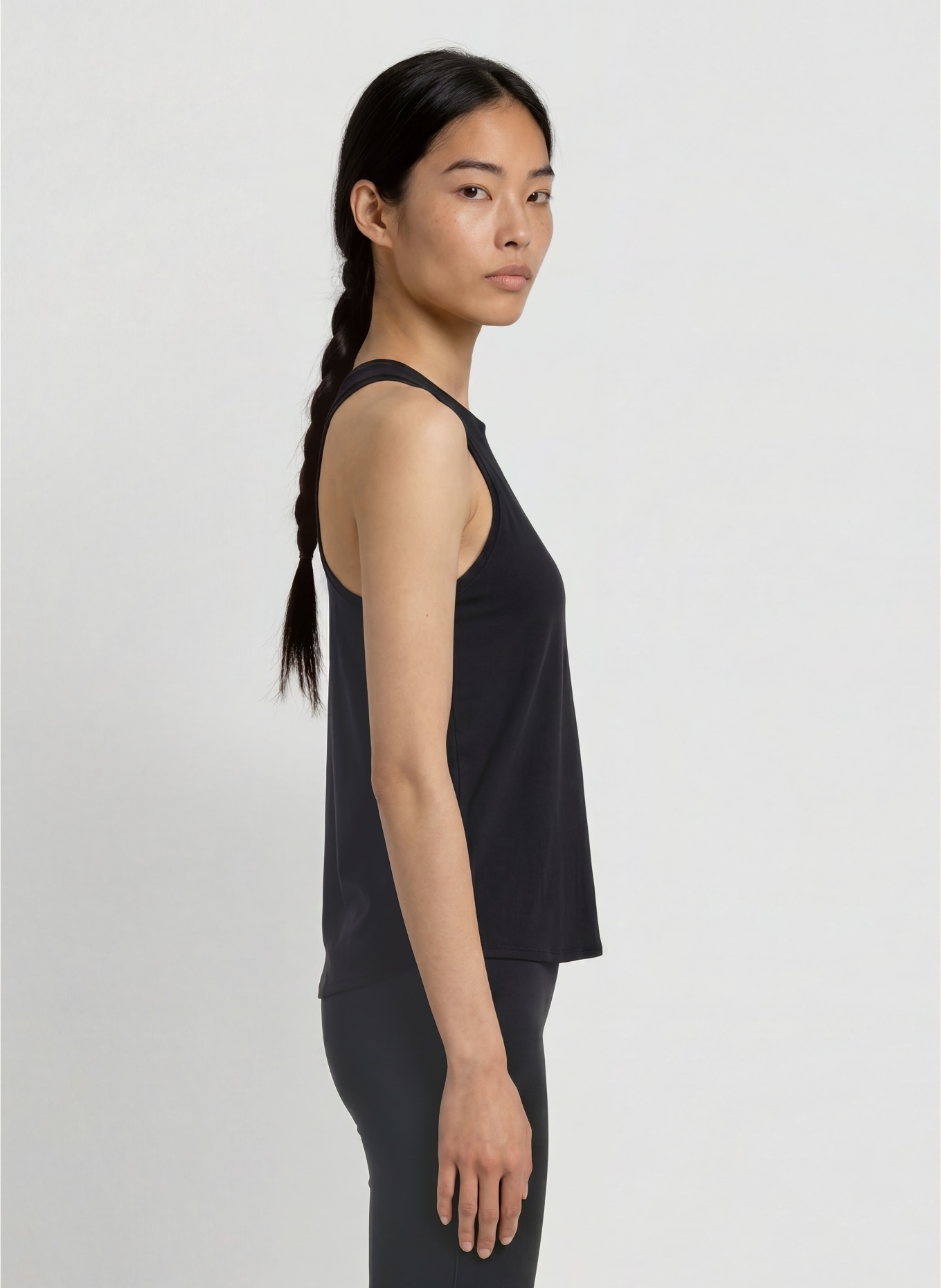 Nike Tanktop ZENVY: ZWART