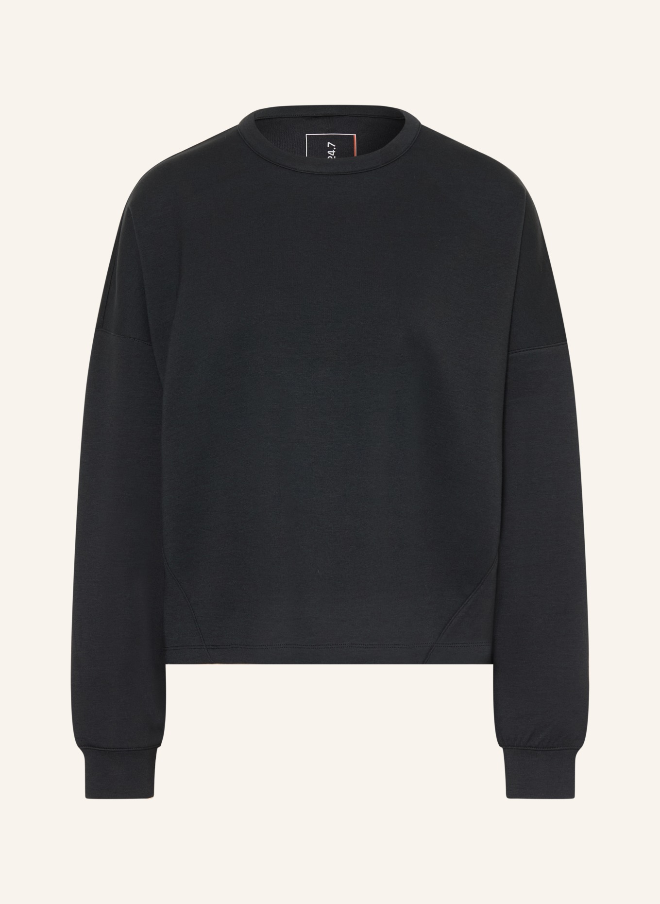 Nike Oversized-Sweatshirt 24.7 IMPOSSIBLYSOFT: SCHWARZ