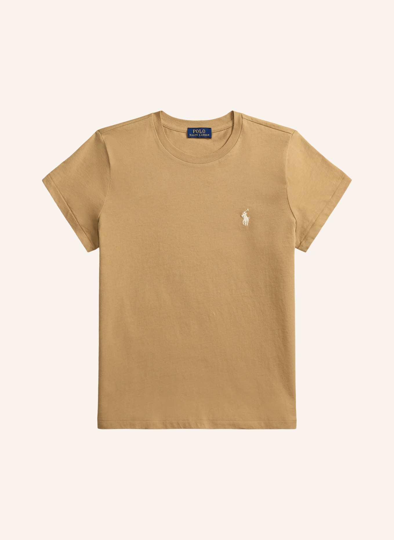 POLO RALPH LAUREN T-Shirt: CAMEL