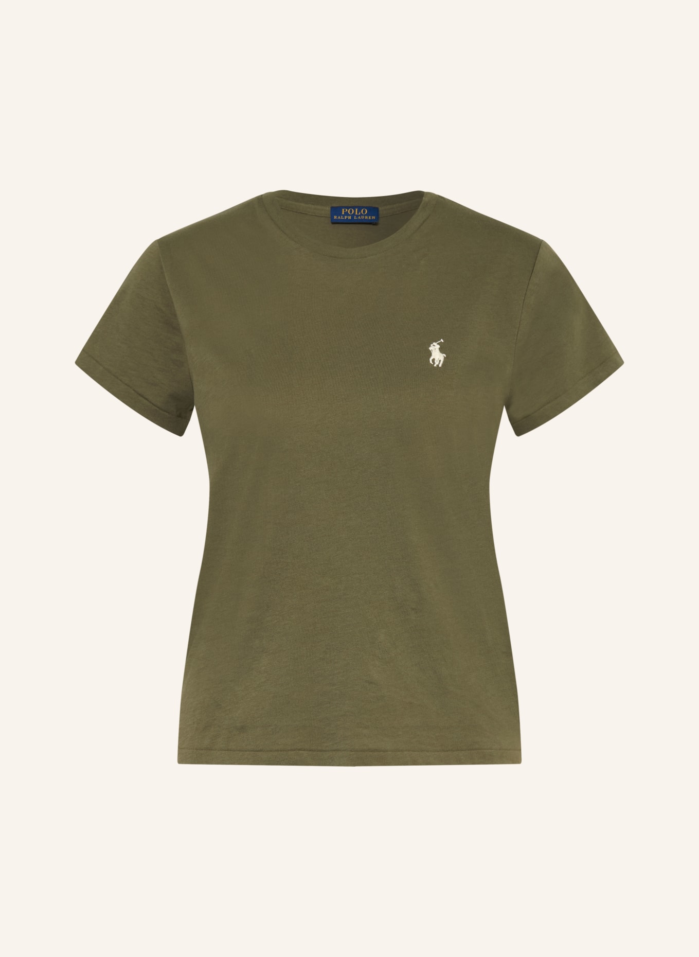 POLO RALPH LAUREN T-Shirt: KHAKI