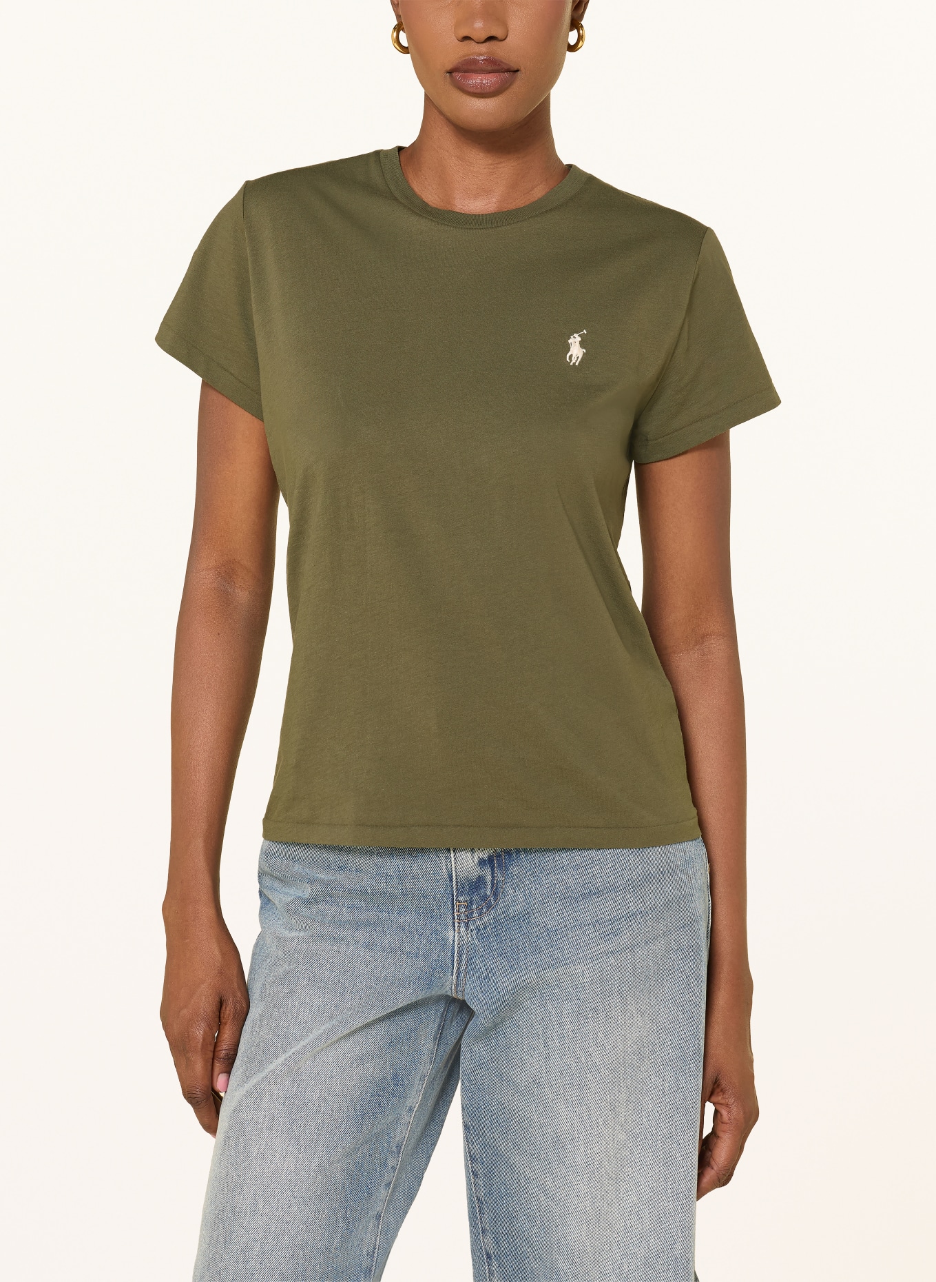 POLO RALPH LAUREN T-Shirt: KHAKI
