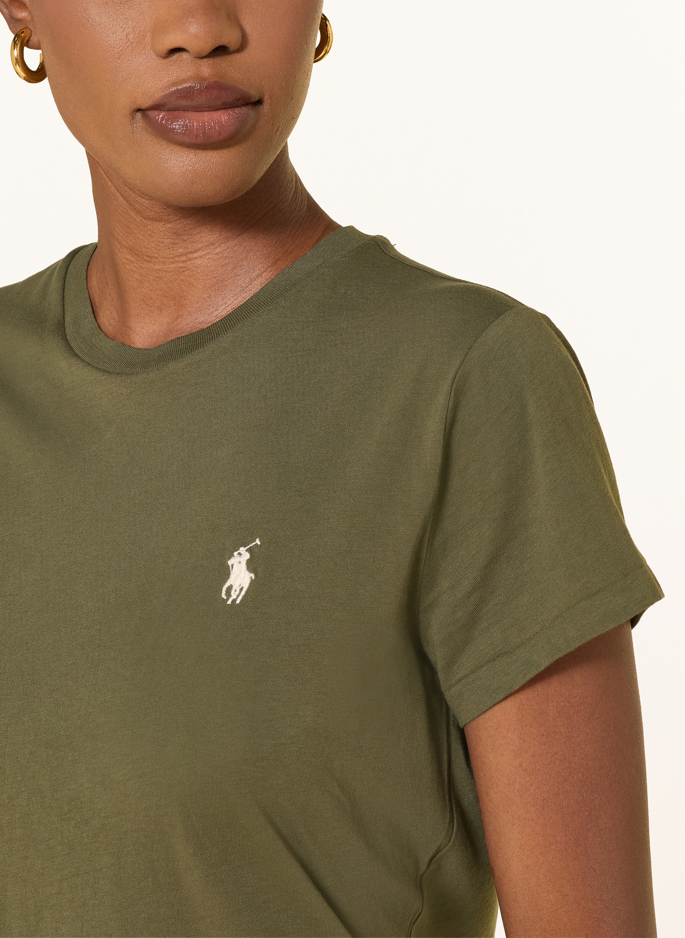 POLO RALPH LAUREN T-Shirt: KHAKI