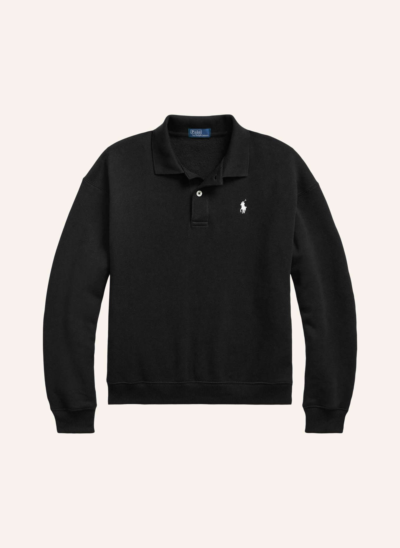POLO RALPH LAUREN Sweatshirt: SCHWARZ