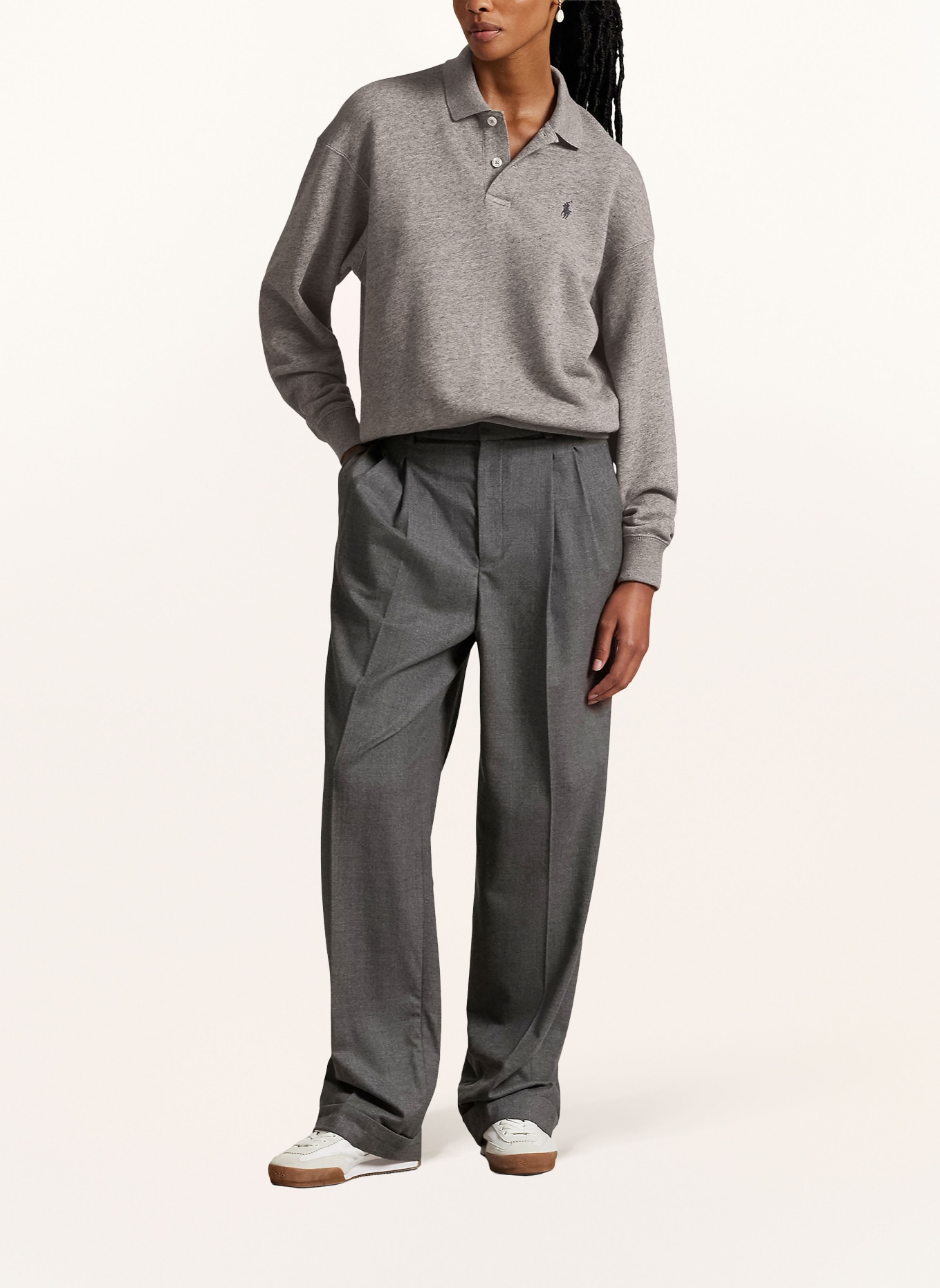POLO RALPH LAUREN Sweatshirt: GRAU