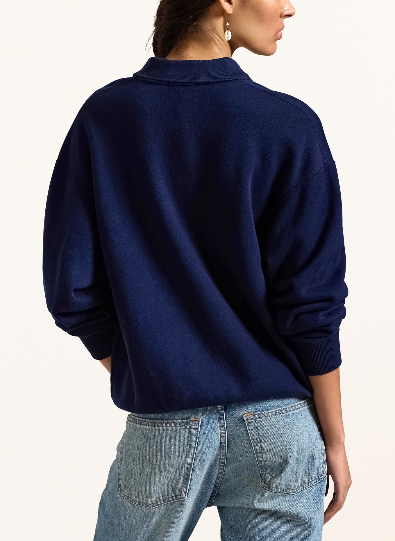 POLO RALPH LAUREN Sweatshirt: DUNKELBLAU