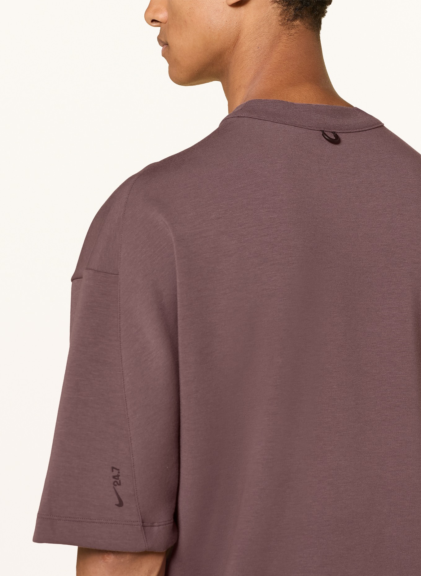 Nike T-shirt 24.7: BRUDNY RÓŻ