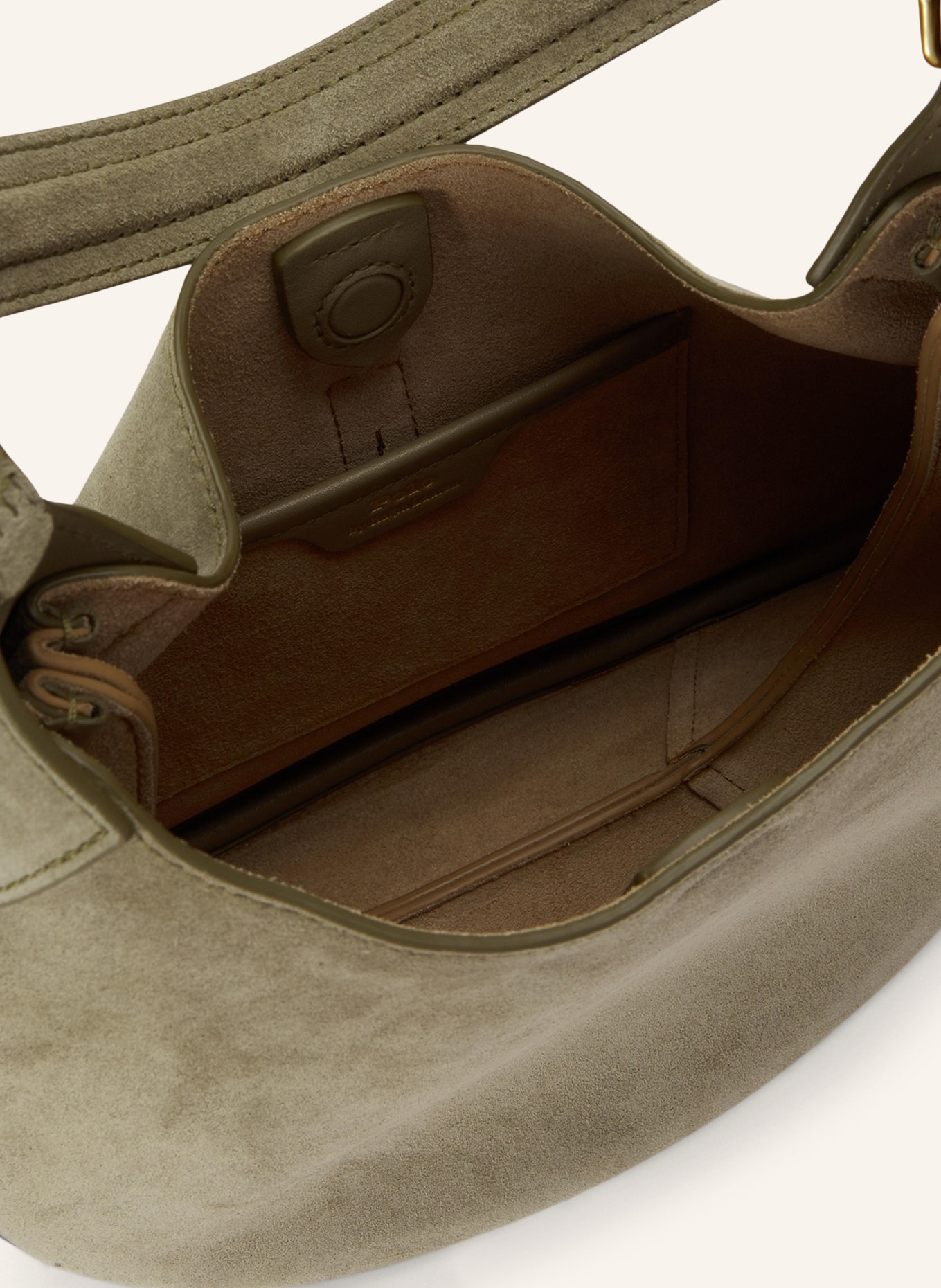 POLO RALPH LAUREN shoulder bag: LIGHT GREEN / GOLD