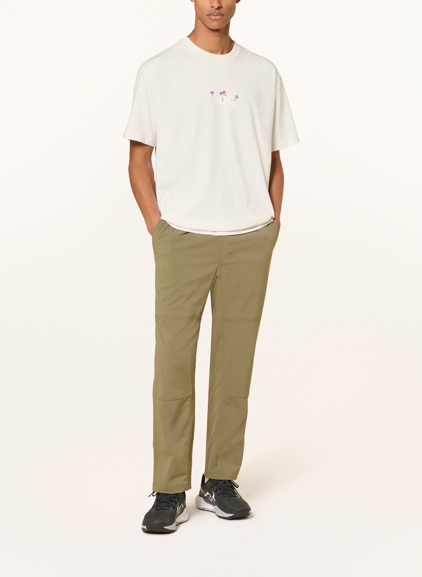 Nike T-shirt ALL CONDITIONS GEAR CAMP: CREAM