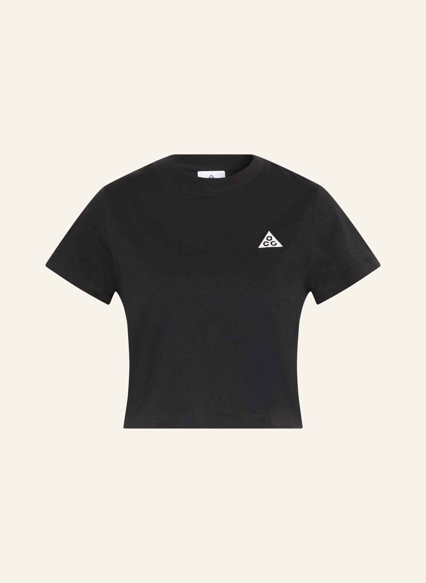 Nike Tričko ACG: ČERNÁ / BÍLÁ