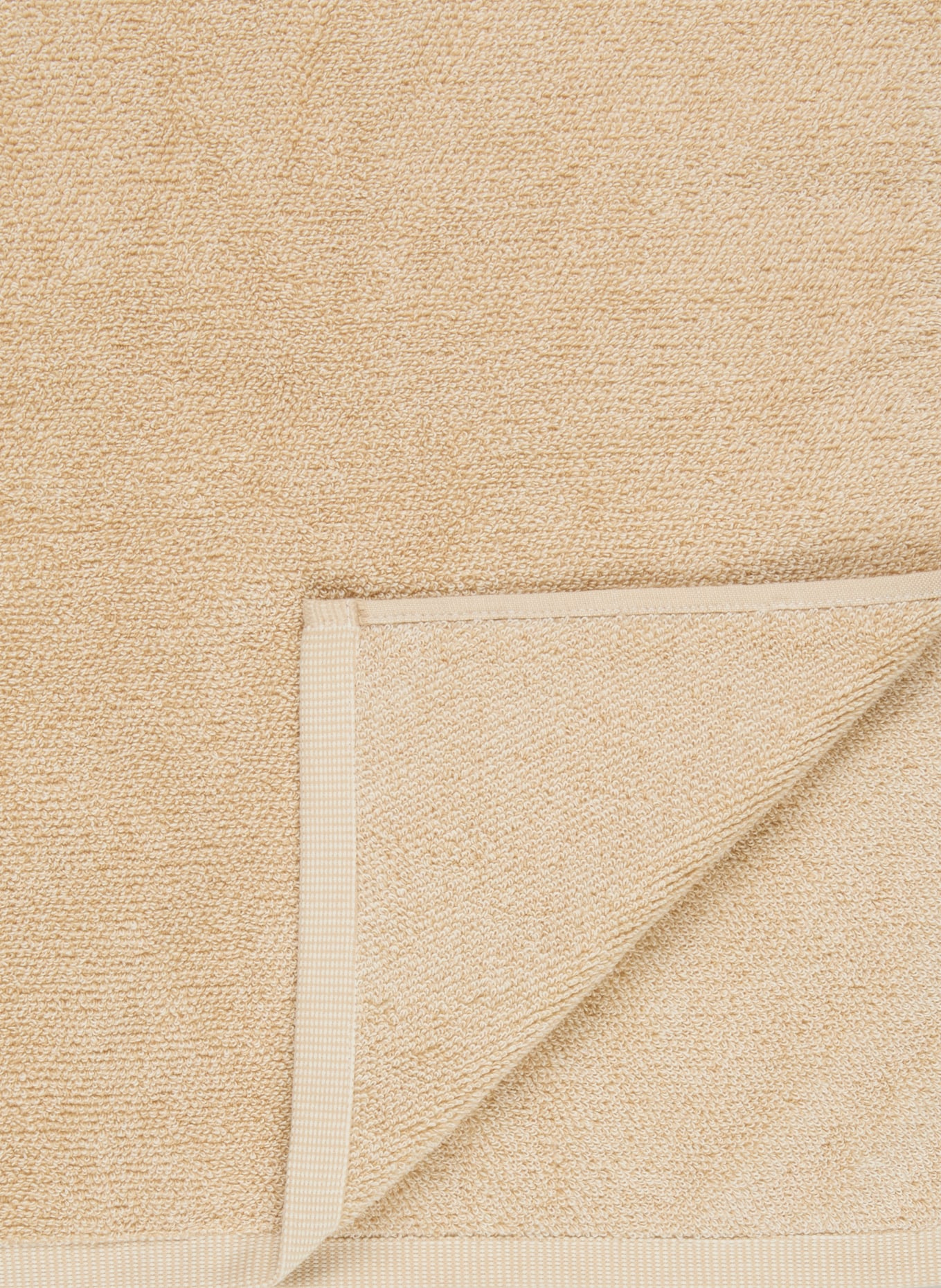 Marc O'Polo Strandtuch TIMELESS: BEIGE