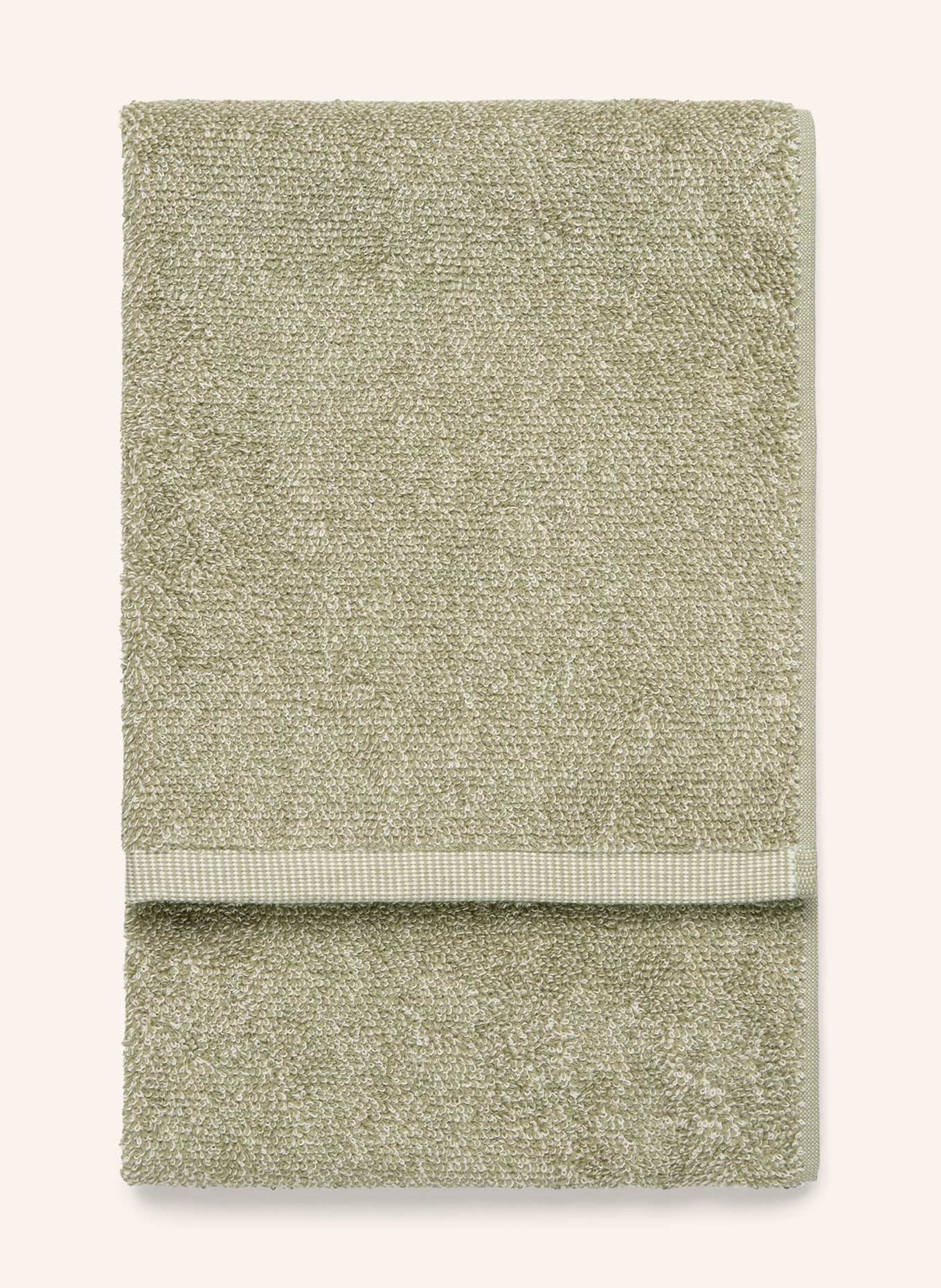 Marc O'Polo Serviette TIMELESS: KAKI / VERT CLAIR