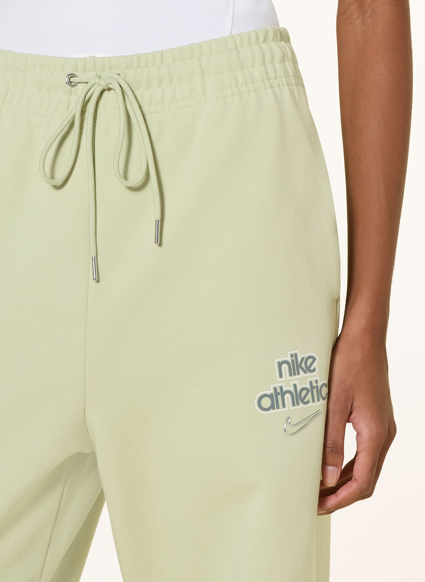 Nike Spodnie dresowe SPORTSWEAR PHOENIX FLEECE: JASNOZIELONY