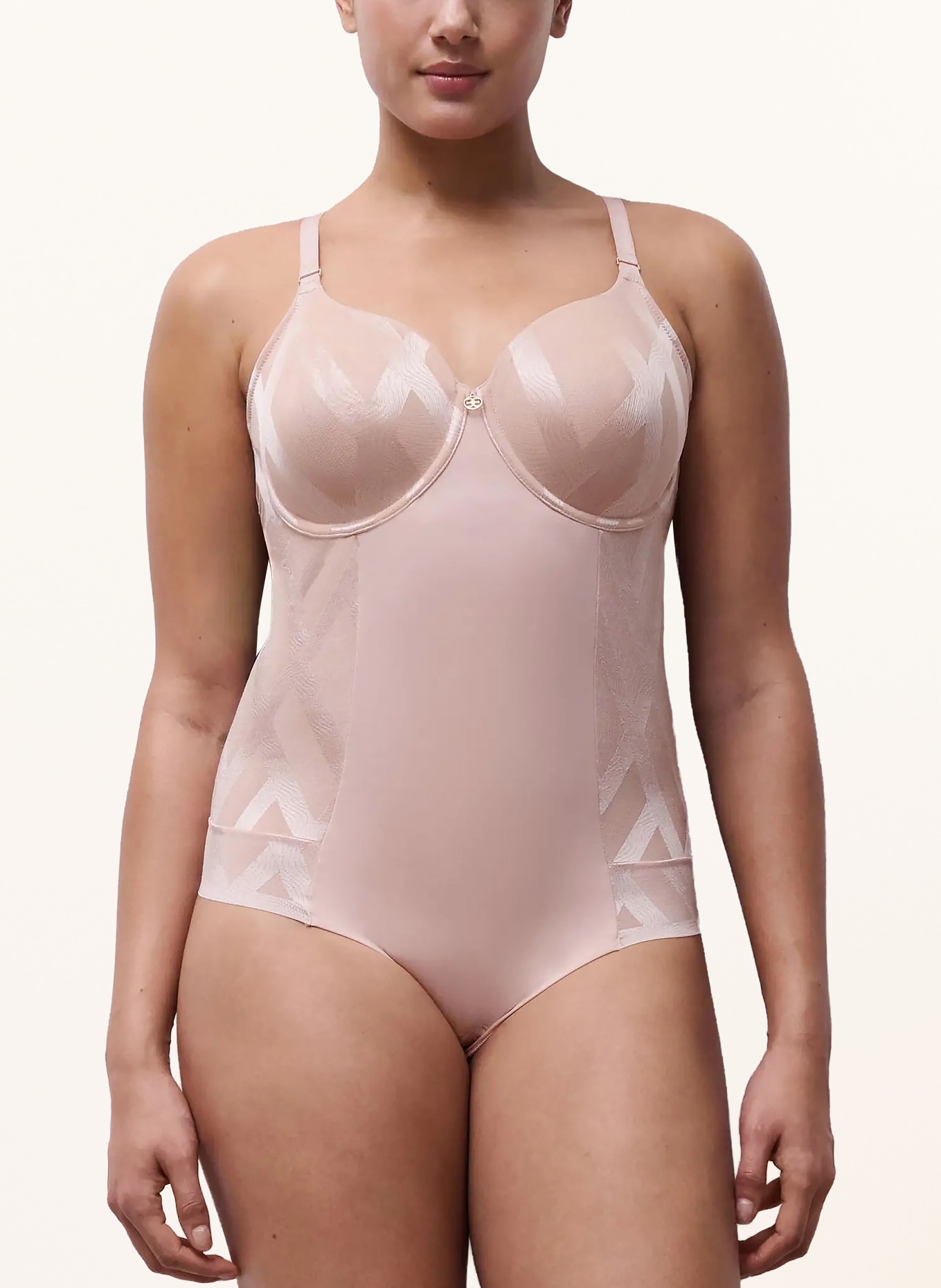 CHANTELLE Body met beugels GLAZE: NUDE