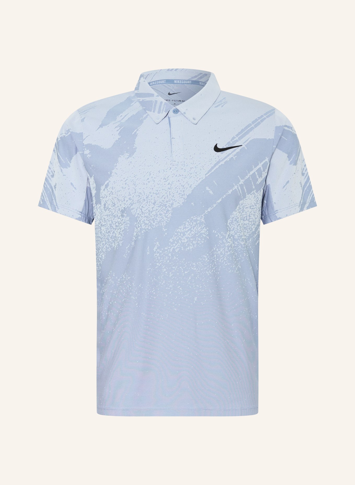 Nike Funkcyjna koszulka polo COURT SLAM: JASNONIEBIESKI / JASKRAWY NIEBIESKI