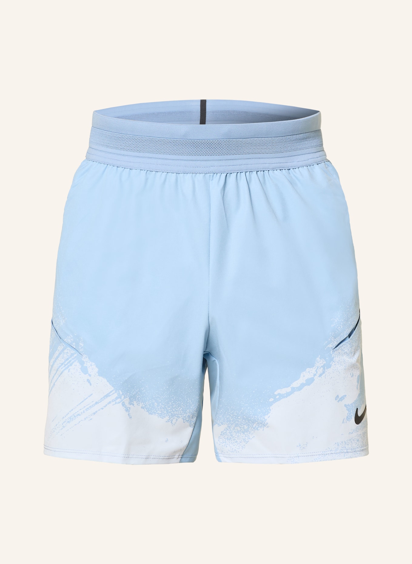 Nike COURT SLAM Tennis Shorts: LIGHT BLUE