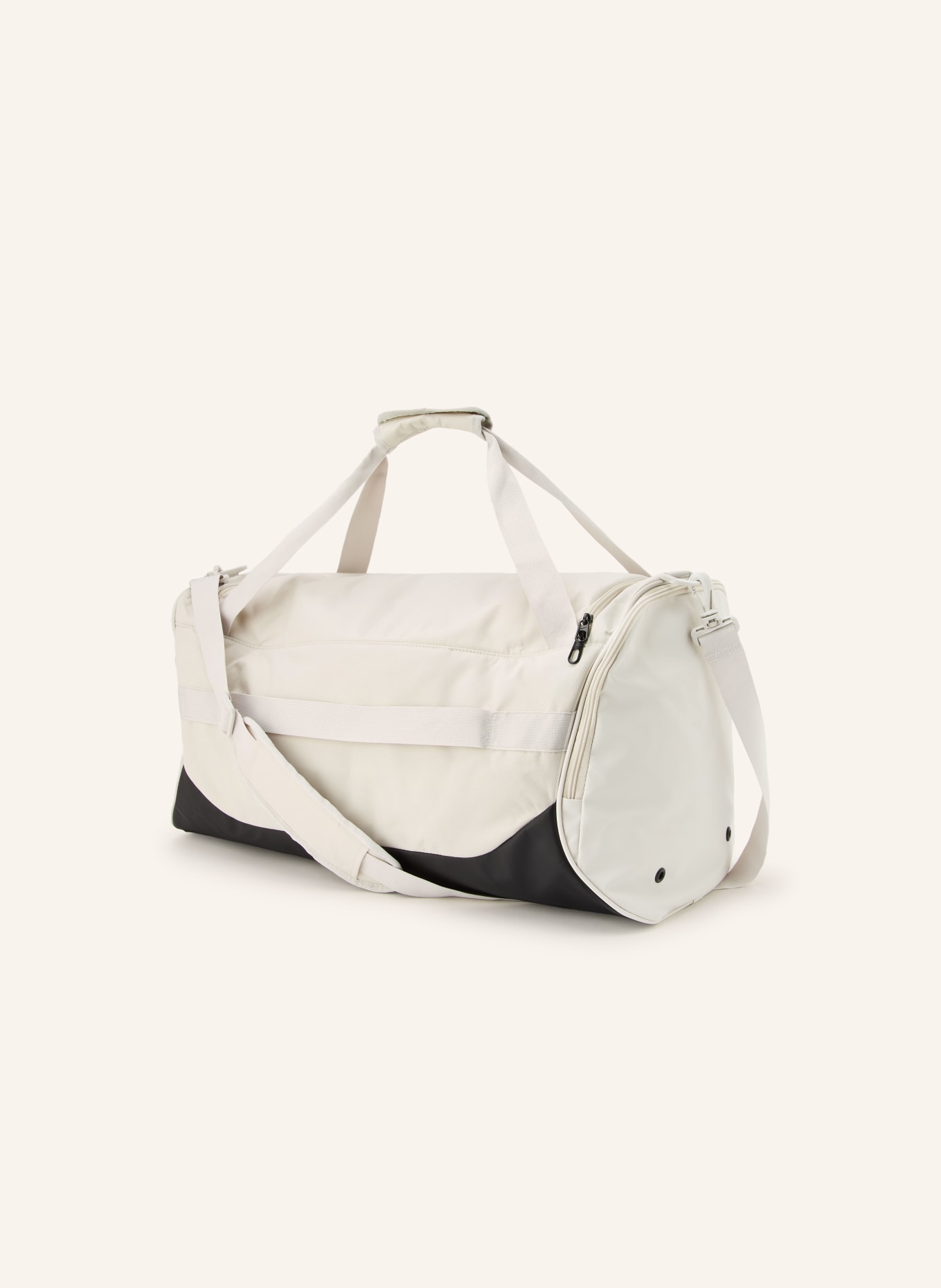Nike Geantă de sport BRASILIA 60L: BEJ / NEGRU
