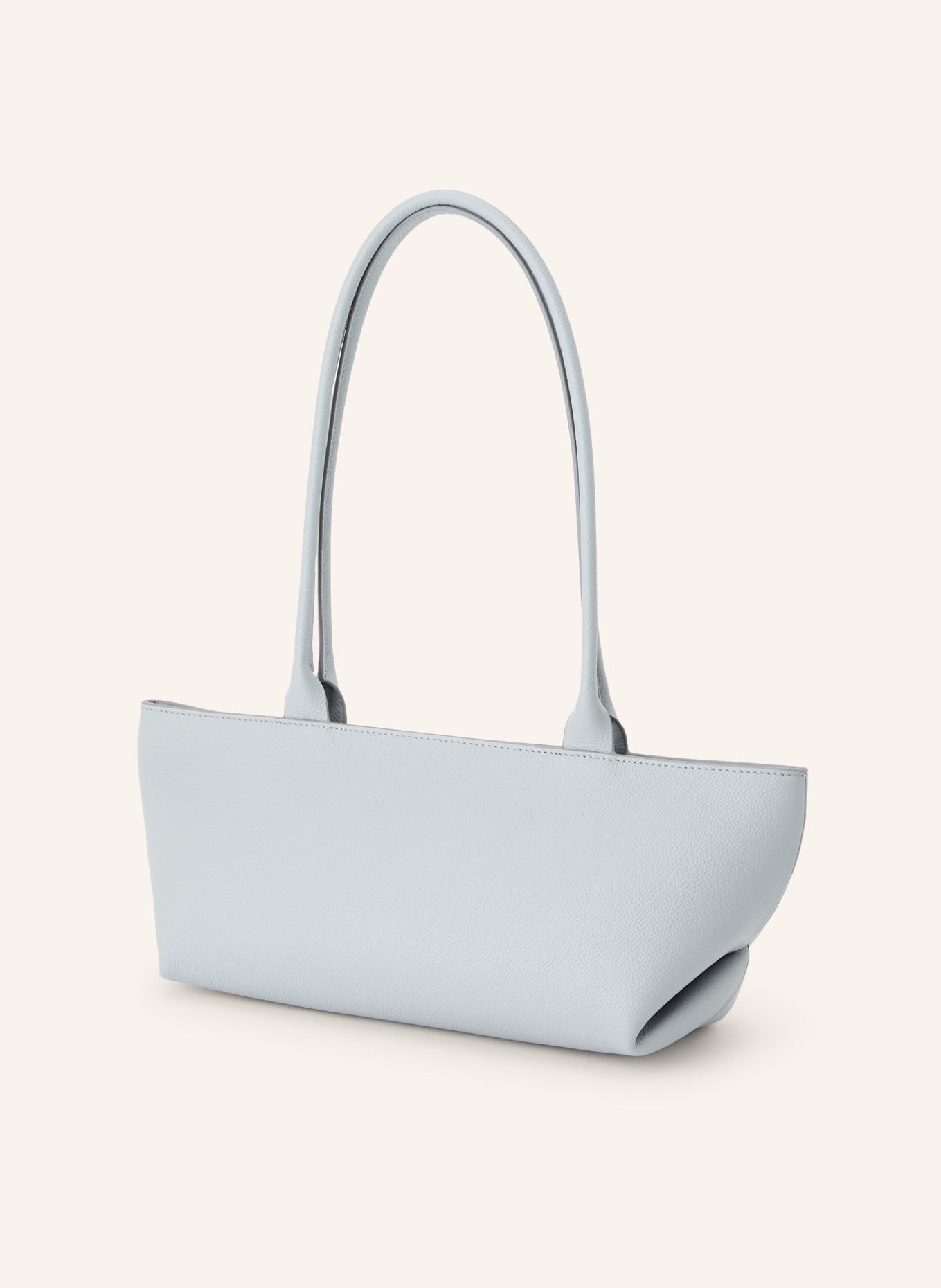 DEMELLIER Schultertasche THE NEW YORK: BLAUGRAU / SILBER