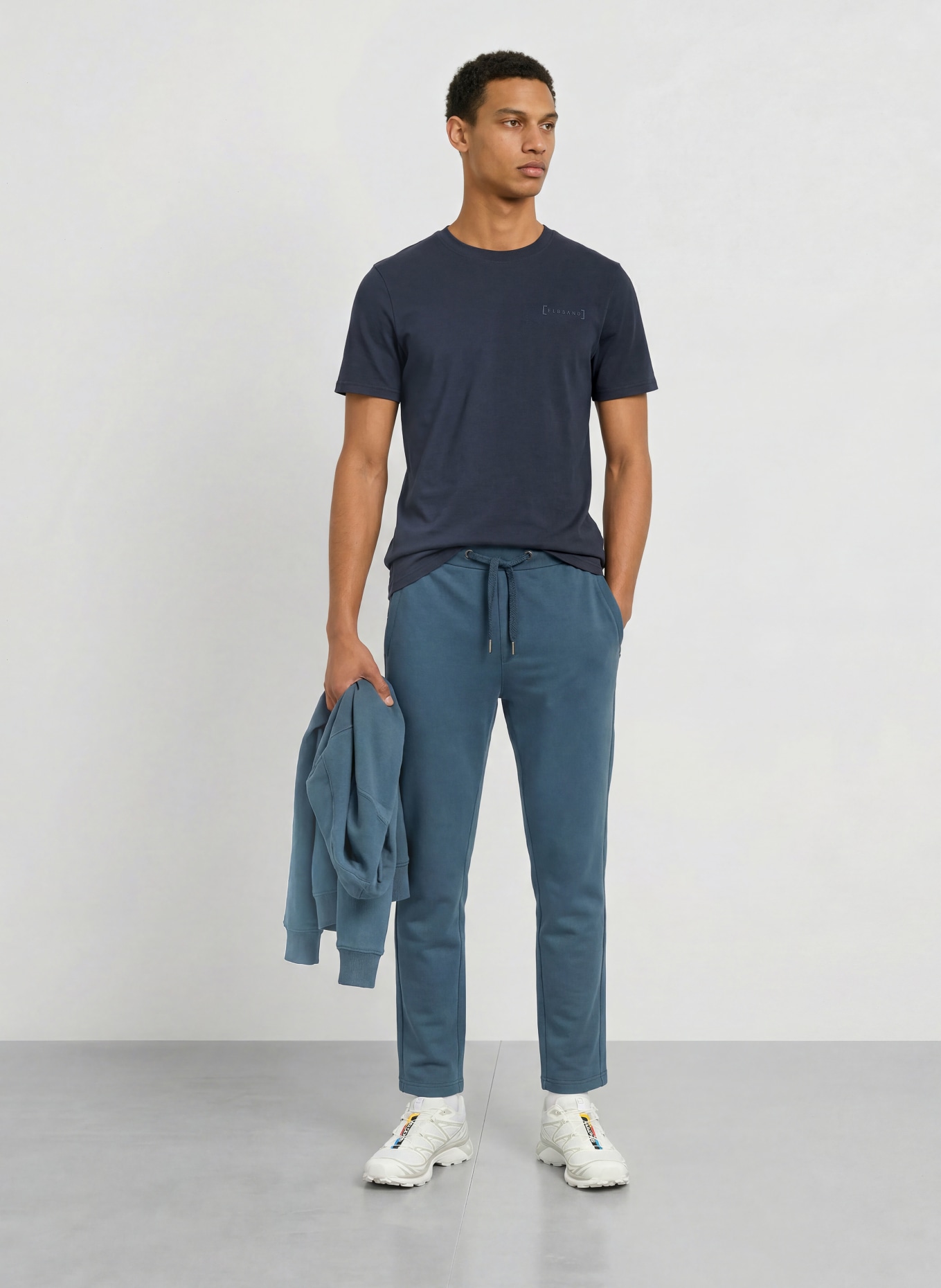 ELBSAND T-Shirt EDO: DUNKELBLAU