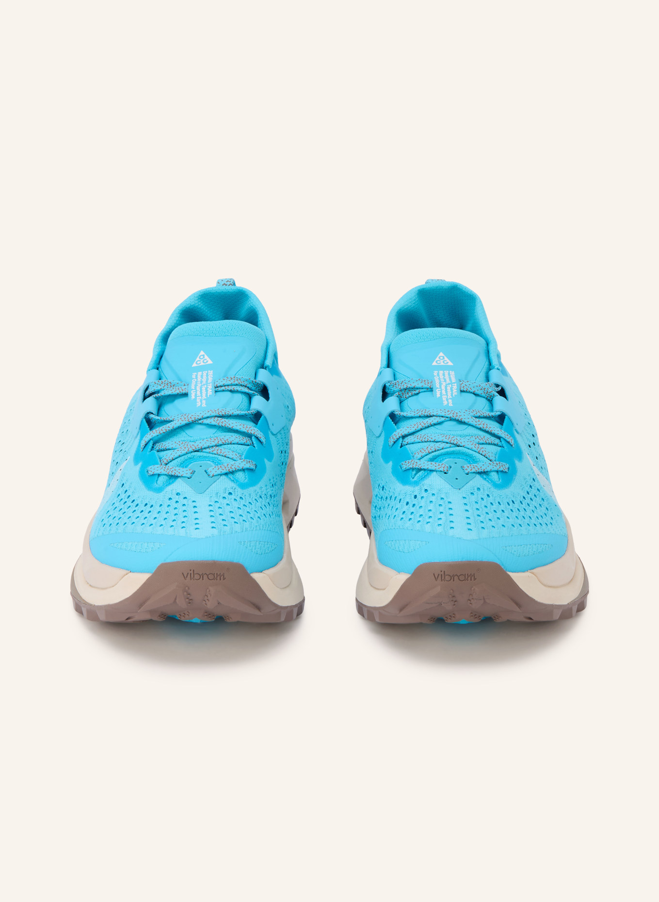 Nike Trail running shoes ACG ZEGAMA TRAIL: NEON BLUE / WHITE