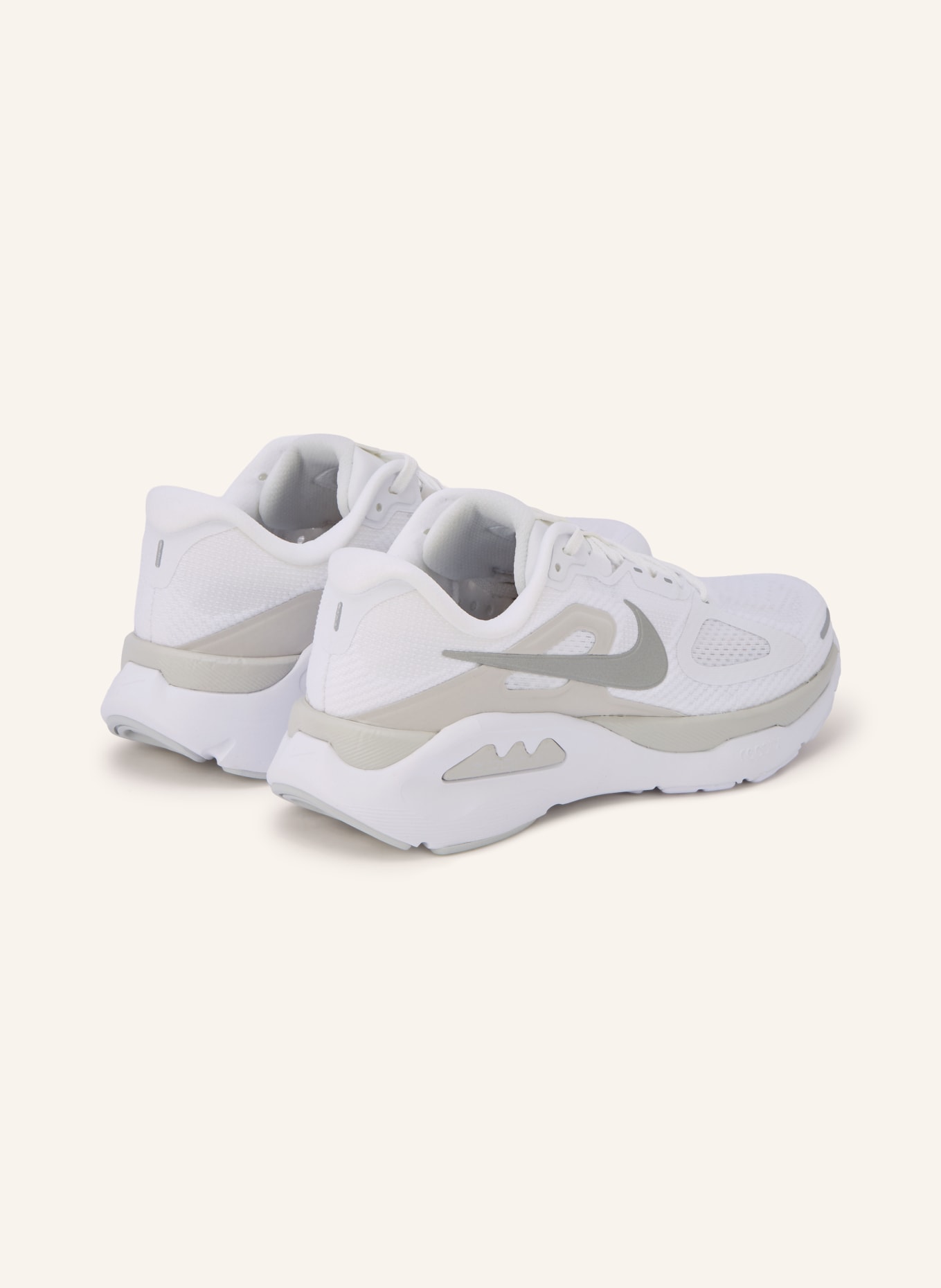 Nike Laufschuhe STRUCTURE PLUS: WEISS / GRAU